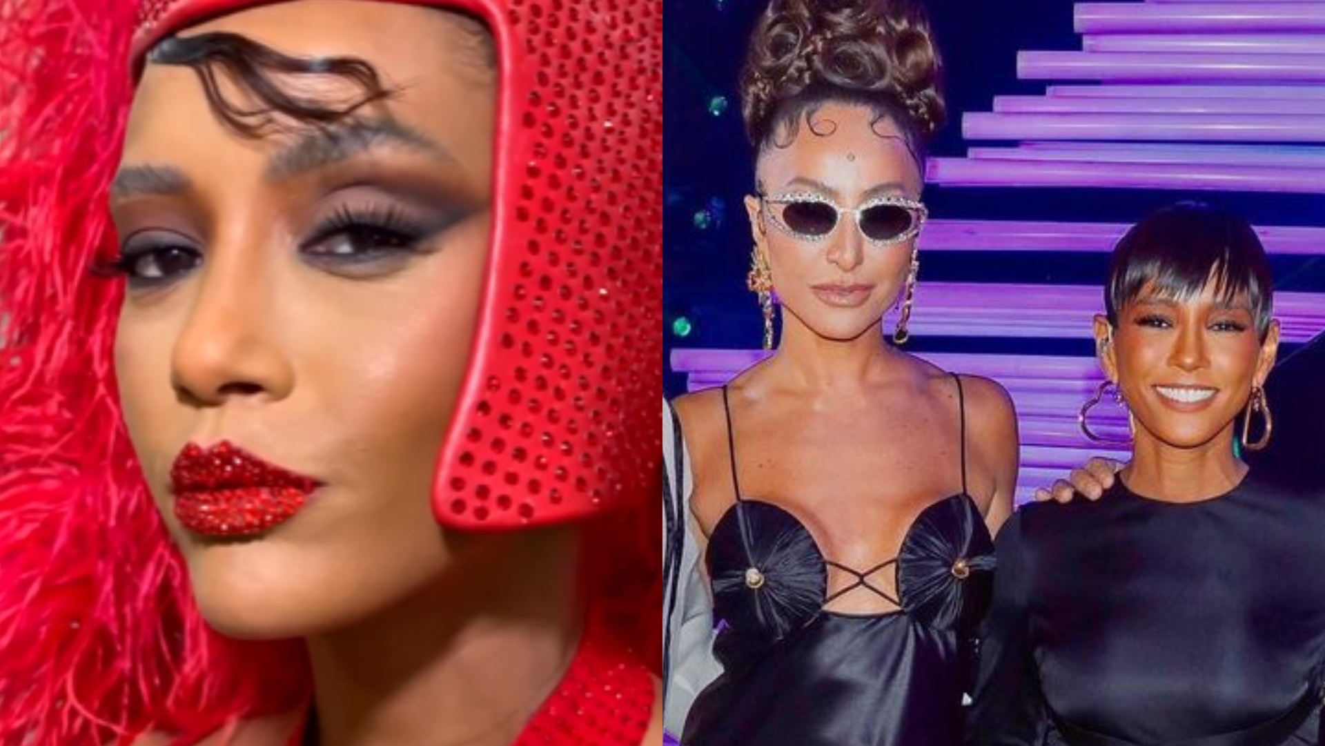 Taís Araujo pega look de Sabrina Sato emprestado para o ‘The Masked Singer BR’: ”Quem lembra?”