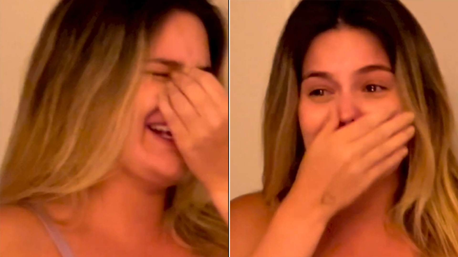 Grávida, Viih Tube cai no choro ao ver o quarto da filha pela primeira vez