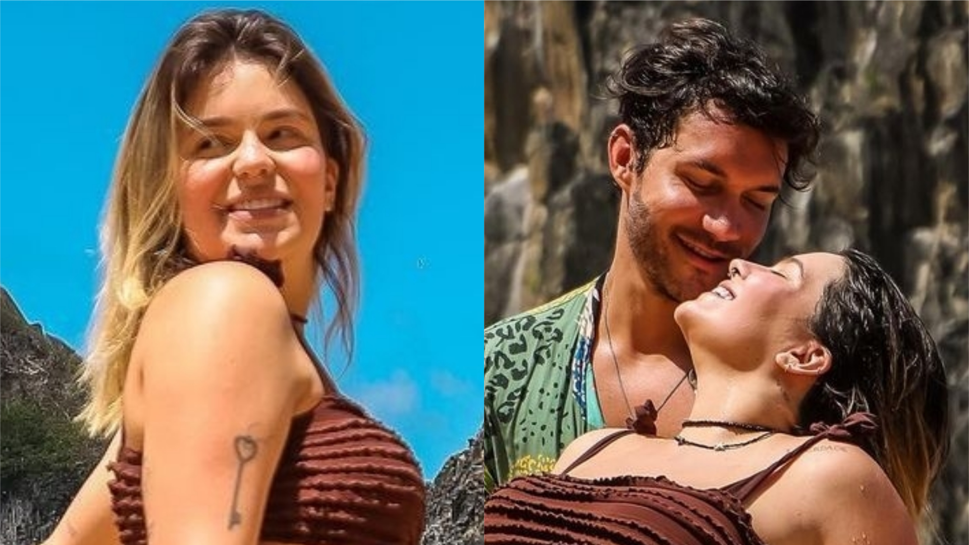 Viih Tube relembra viagem com Eliezer para Fernando de Noronha: “Meu lugar favorito”