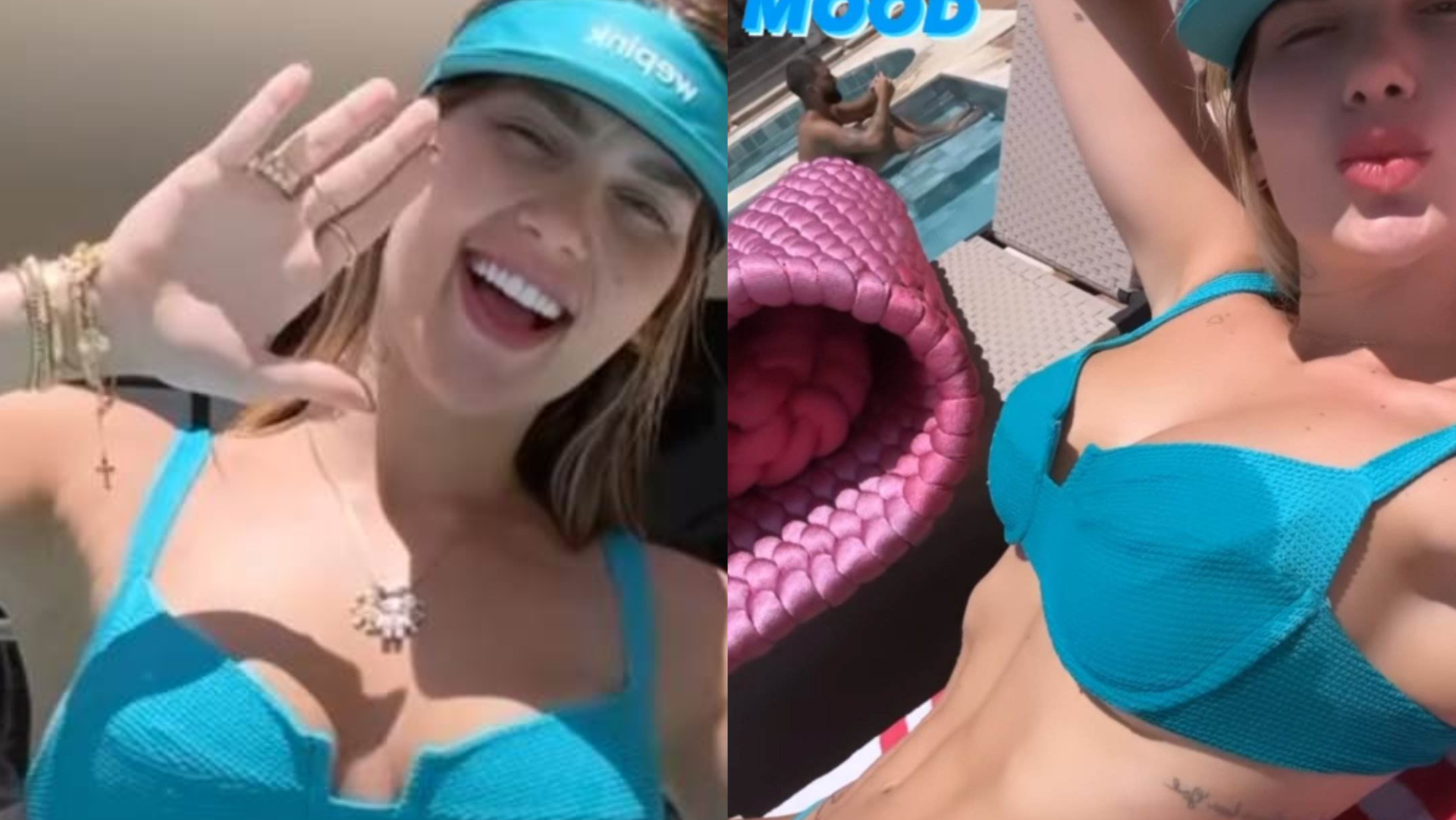 De biquíni, Virginia Fonseca impressiona com entradinha desenhada: ”Linda”
