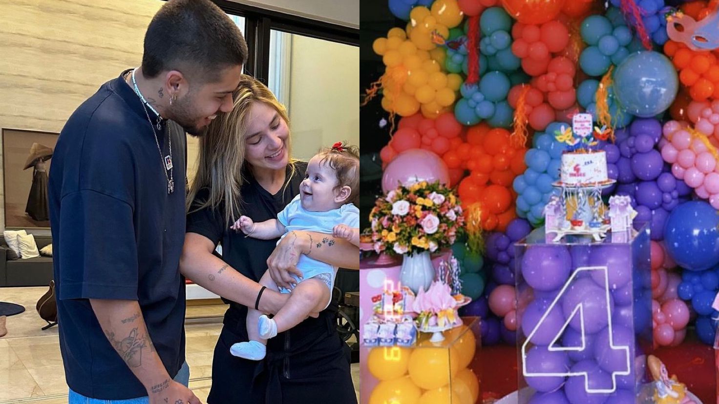 Festa! Virginia Fonseca comemora mêsversário de Maria Flor com tema carnaval