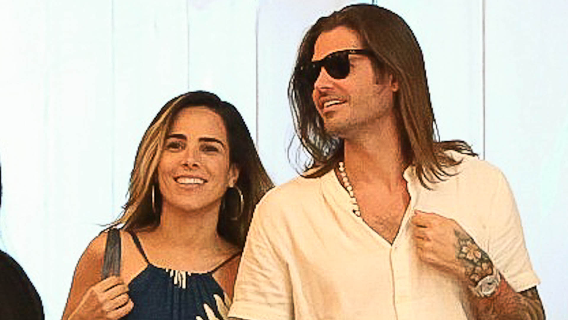 Wanessa Camargo e Dado Dolabella são flagrados em passeio com os amigos