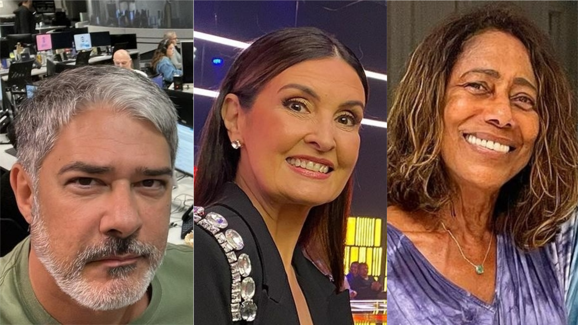 William Bonner e Fátima Bernardes homenageiam Glória Maria: “Sinônimo de liberdade”