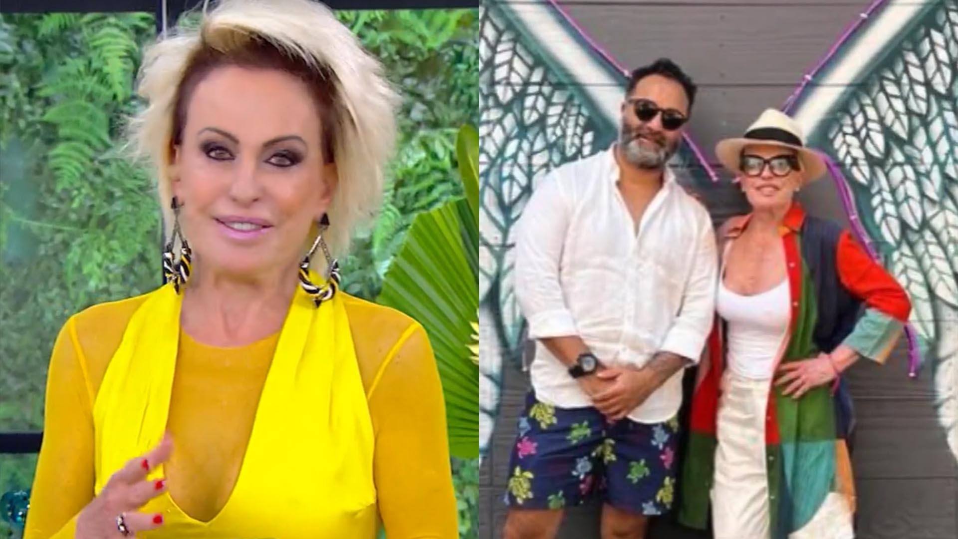 Ana Maria Braga surpreende ao mostrar o namorado na TV
