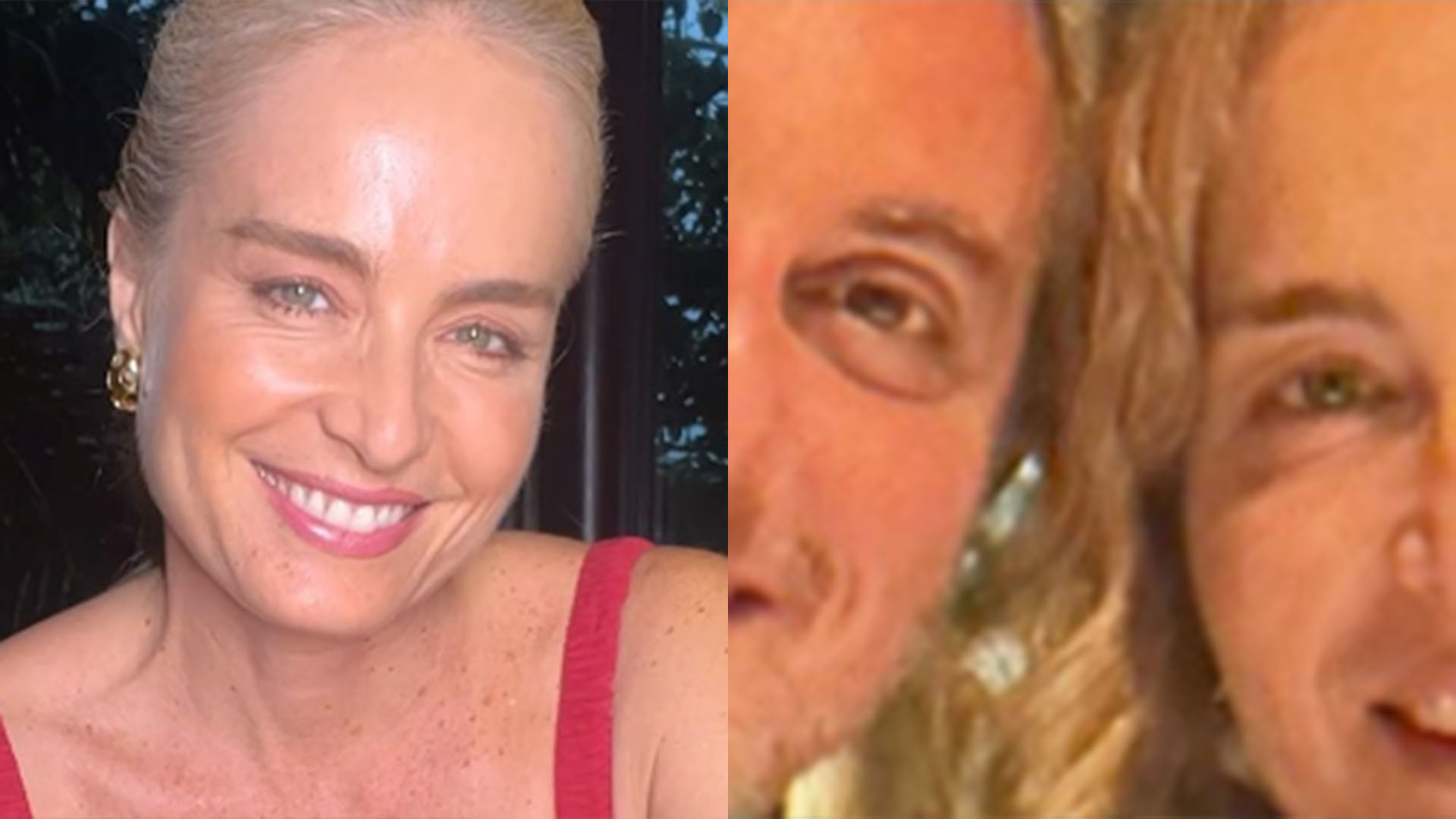Angélica surge sem maquiagem em nova foto com o marido, Luciano Huck