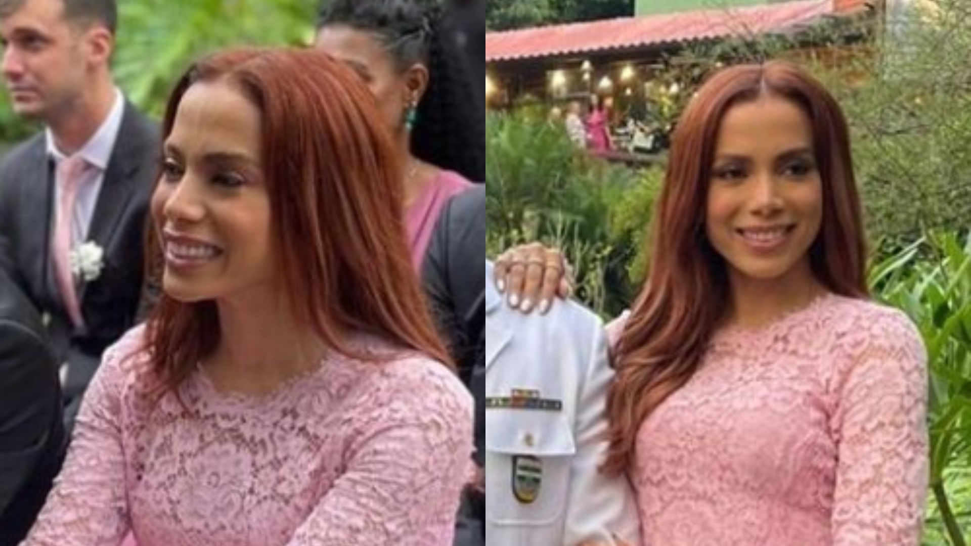 Anitta ostenta vestido caríssimo para ser madrinha de casamento do irmão