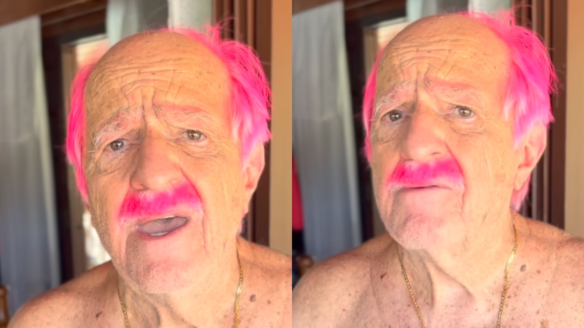 Aos 89 anos, Ary Fontoura surge com visual extravagante: “Olha só como eu fiquei!”