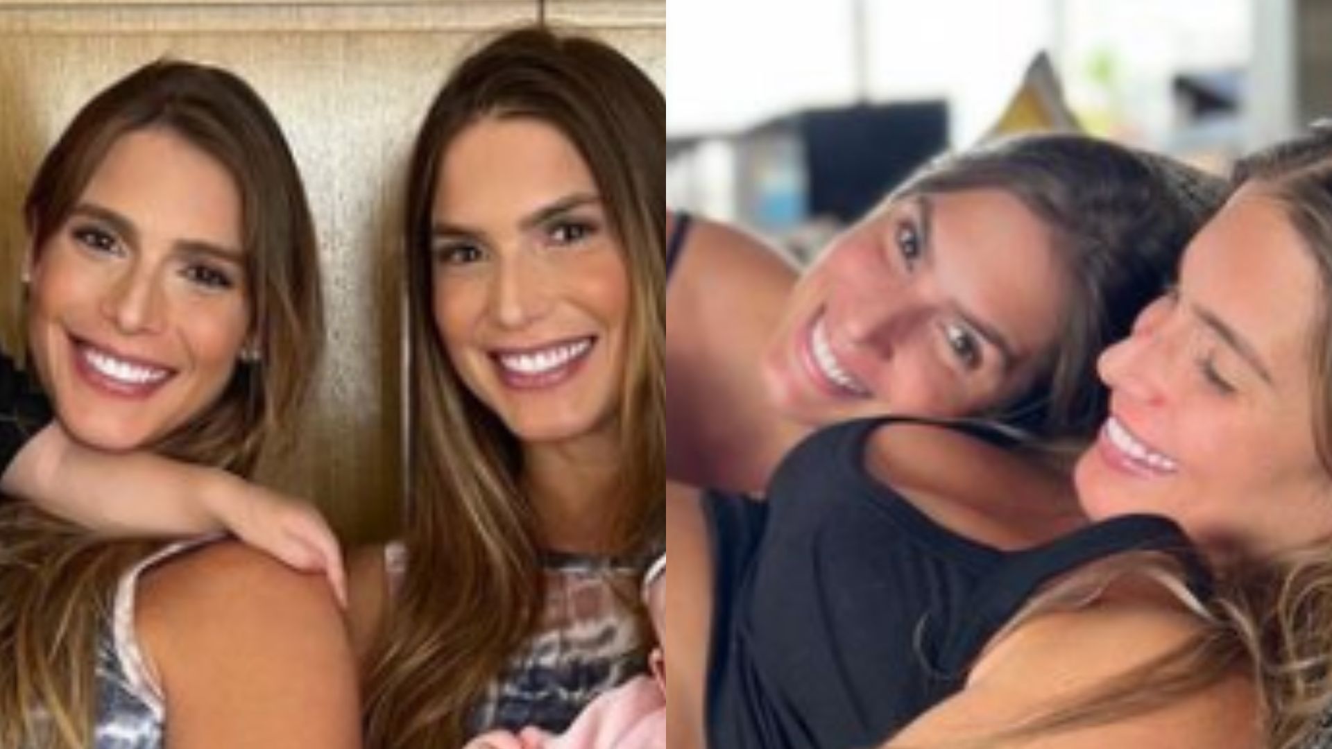 Que fofura! Bia e Branca Feres combinam looks com as filhas recém nascidas: “Lindas!”