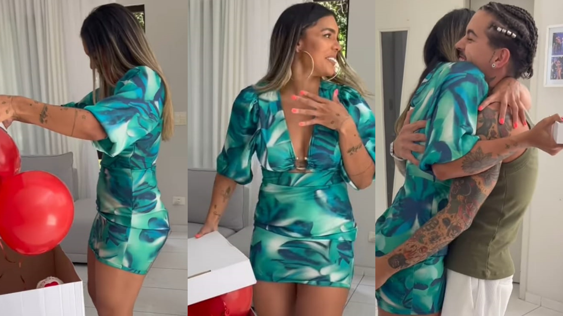 Biel impressiona Tays Reis com presente de aniversário: ‘Sonho da minha vida’