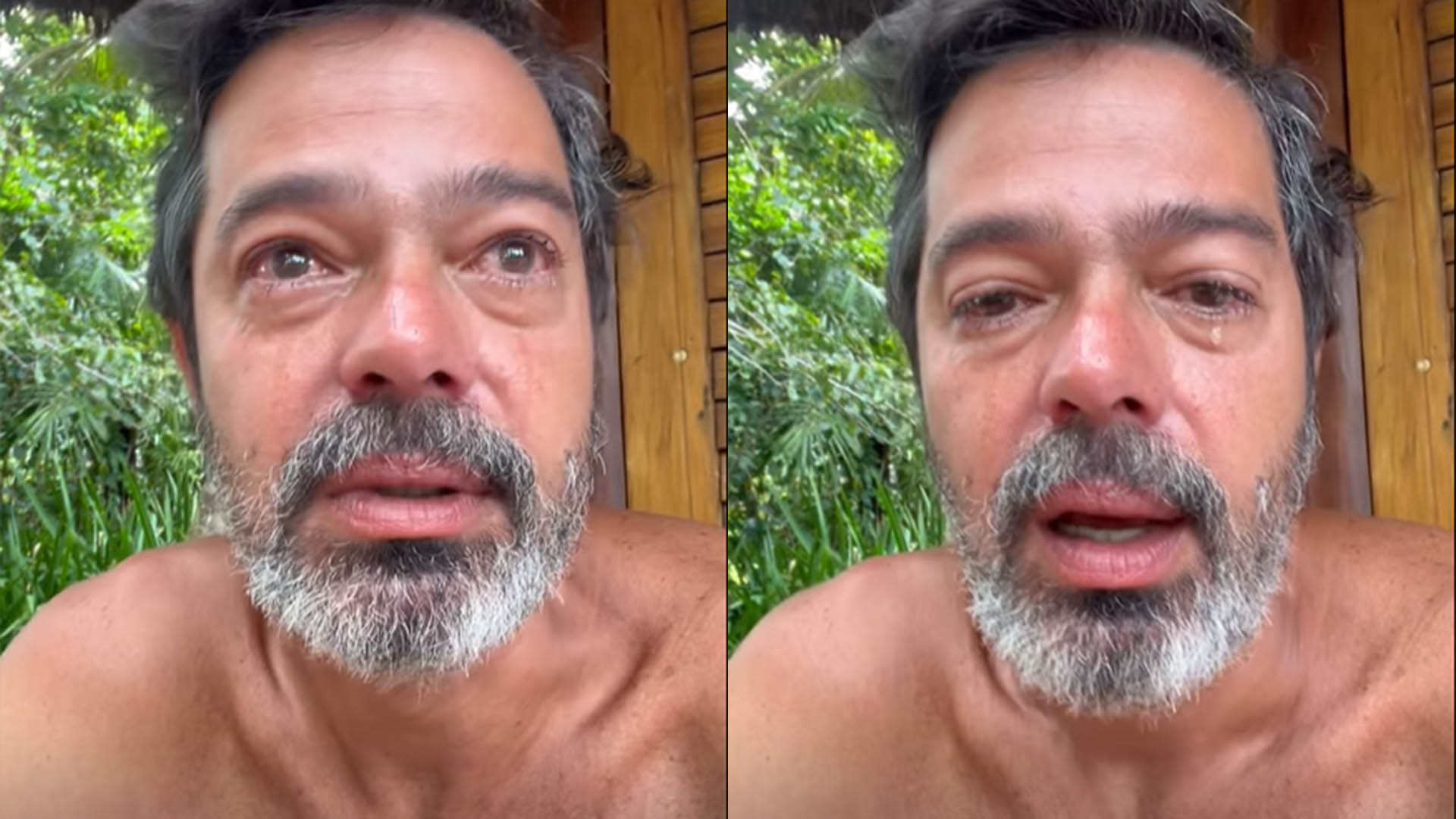 Bruno Mazzeo cai no choro ao lamentar a morte de Roberto Dinamite