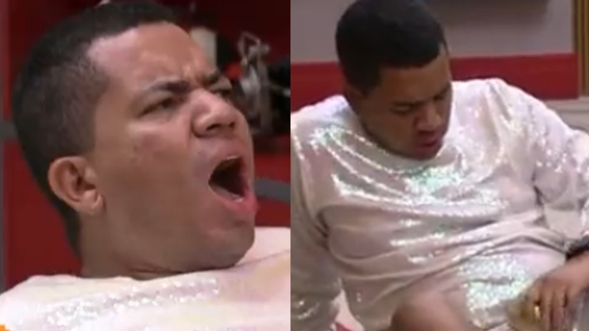 BBB 23: Bruno se empolga em festa e sensualiza com decoração da casa