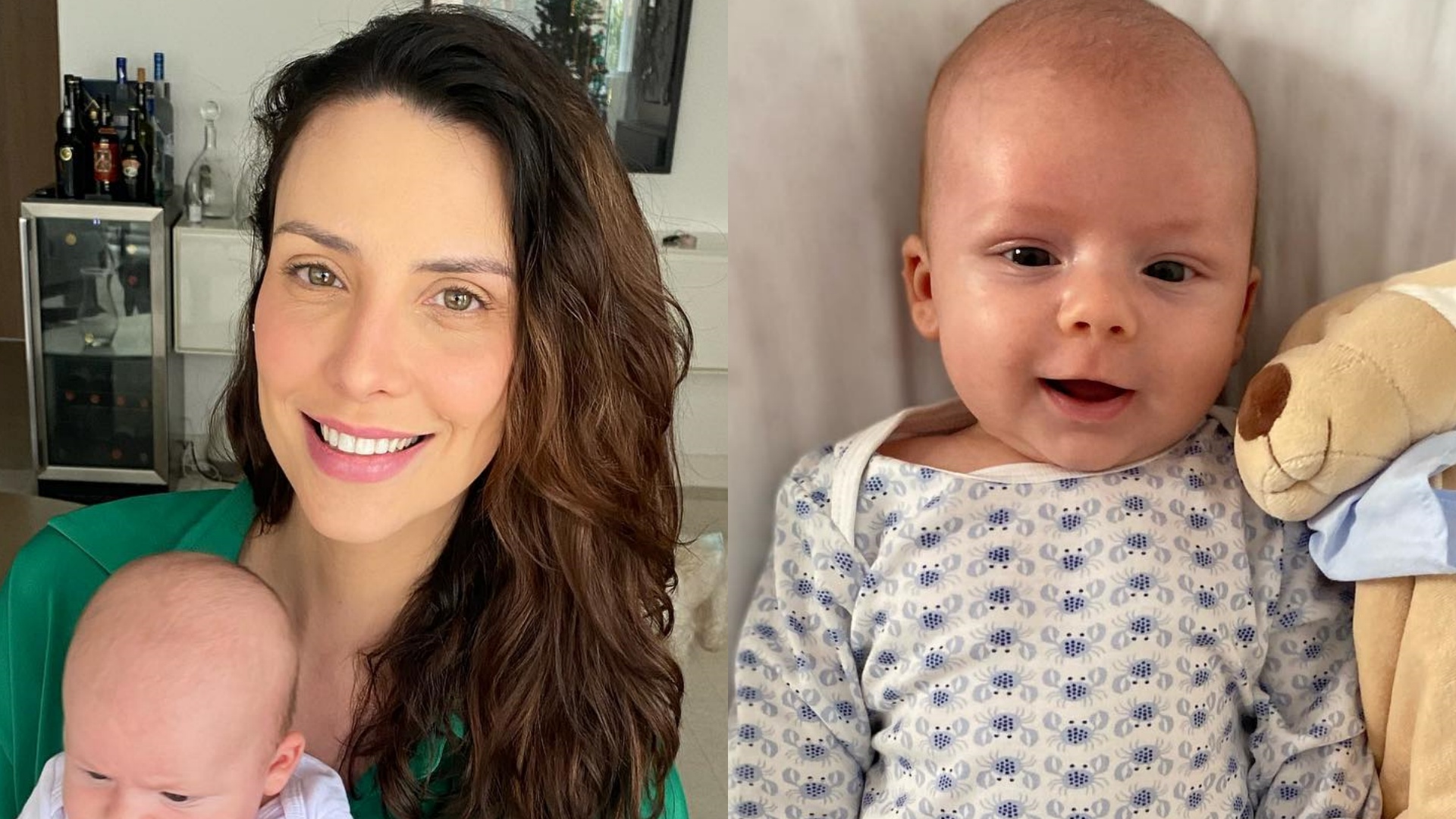 Filho de Camila Rodrigues rouba a cena ao surgir fazendo caras e bocas: “Muito fofo”