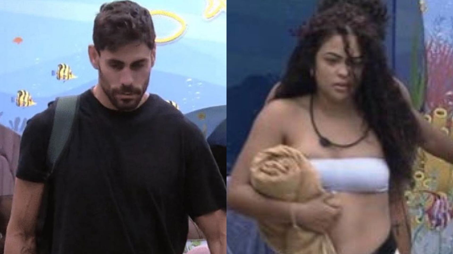 BBB 23: Após treta do fio dental, Cara de Sapato e Paula mudam de quarto