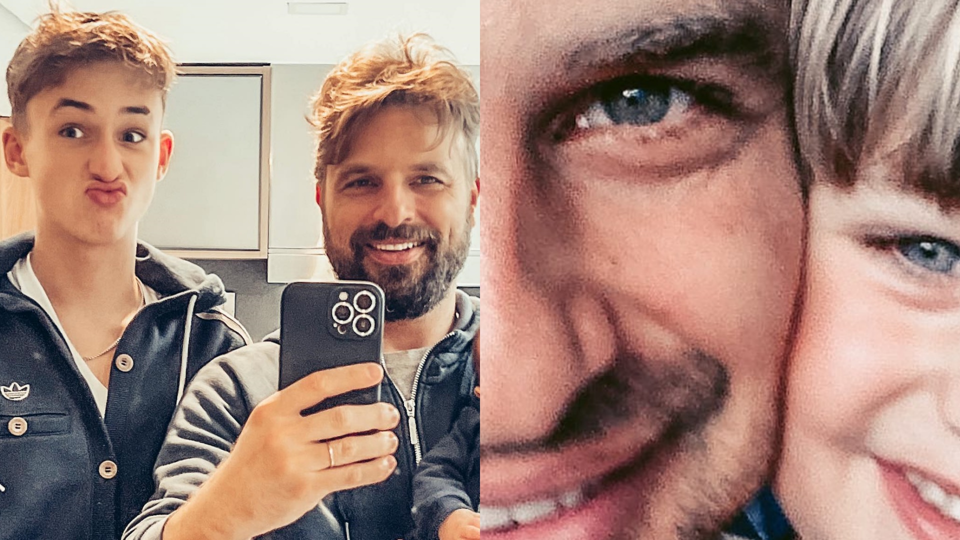 Cássio Reis resgata clique encantador ao lado do filho mais velho: “Muito amor envolvido”