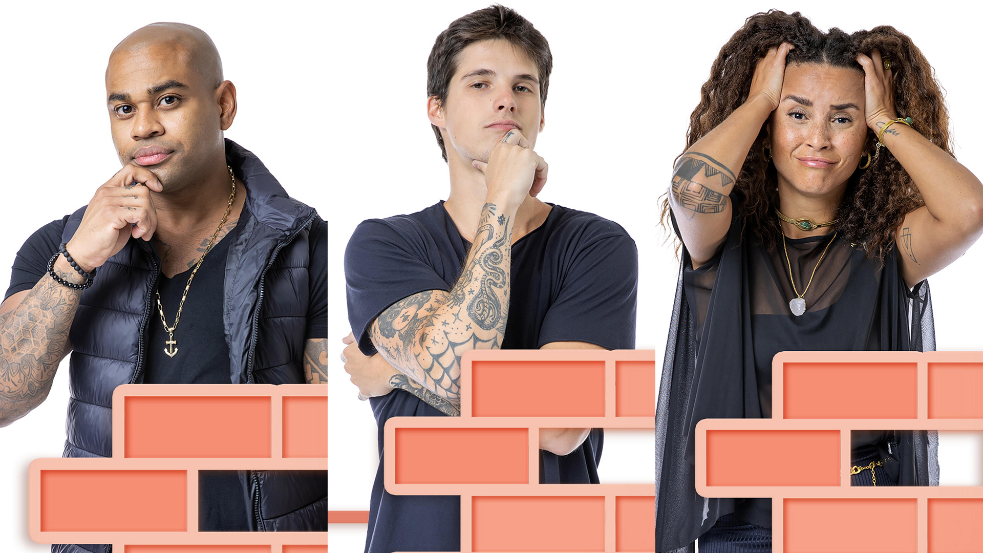 BBB 23: Cezar Black, Gabriel e Domitila Barros estão no segundo paredão