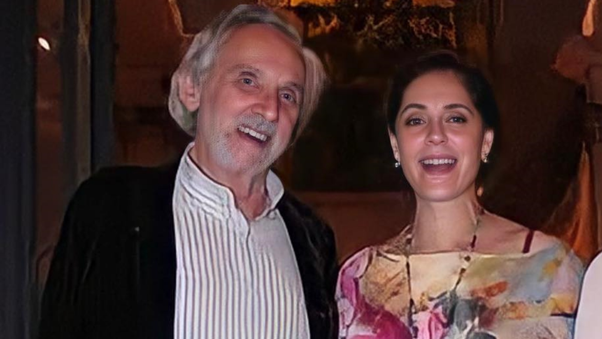 Após 20 dias internado, pai de Christiane Torloni recebe alta e atriz comemora: “Muito grata”