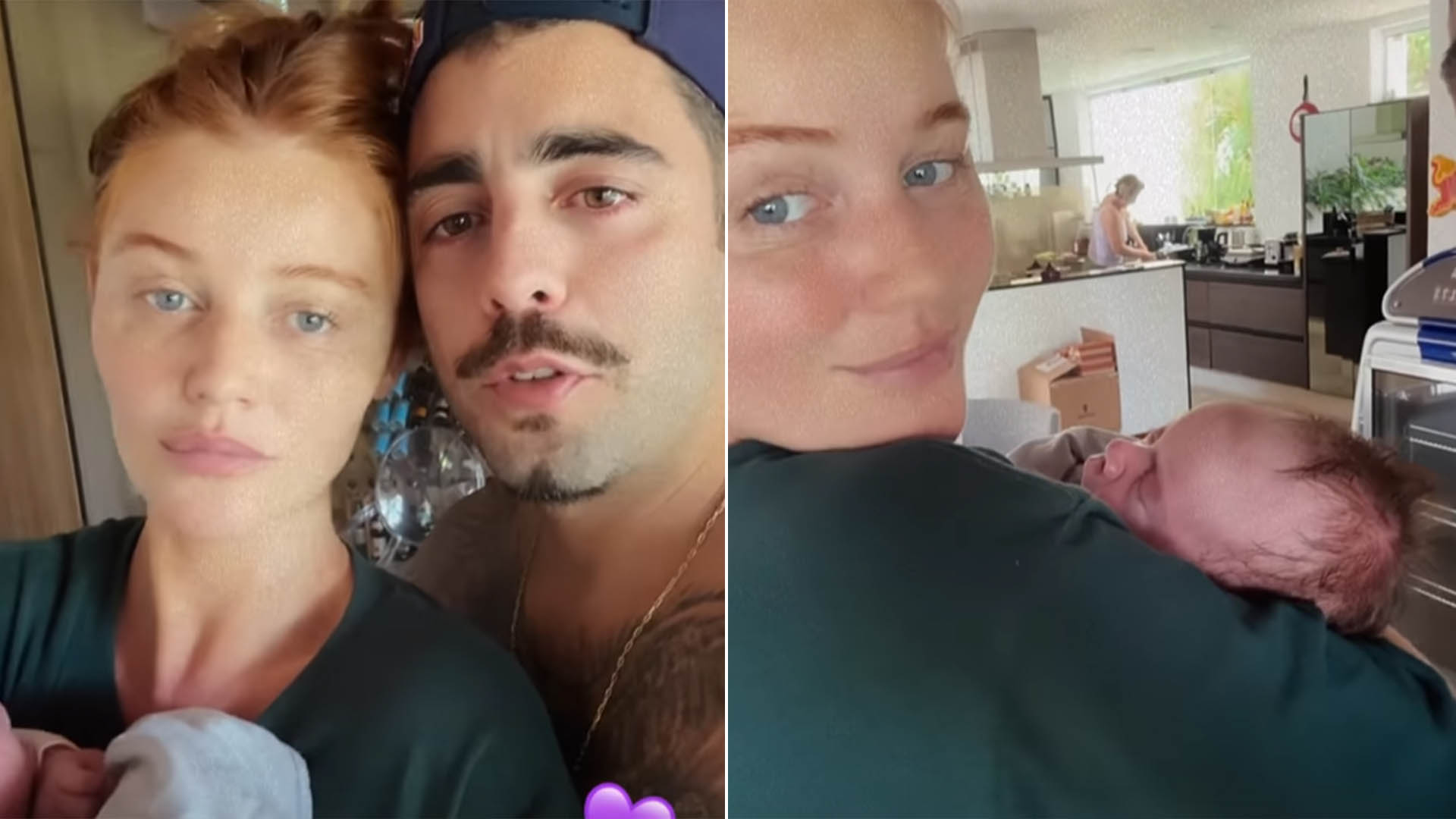 Cintia Dicker revela o motivo da cirurgia da filha recém-nascida