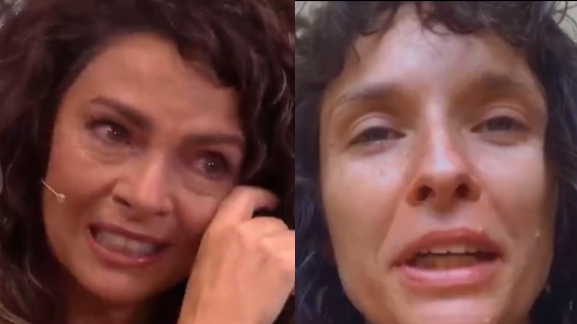 Ao vivo, Claudia Ohana não se segura e cai no choro ao ver a filha: “Muito duro!”