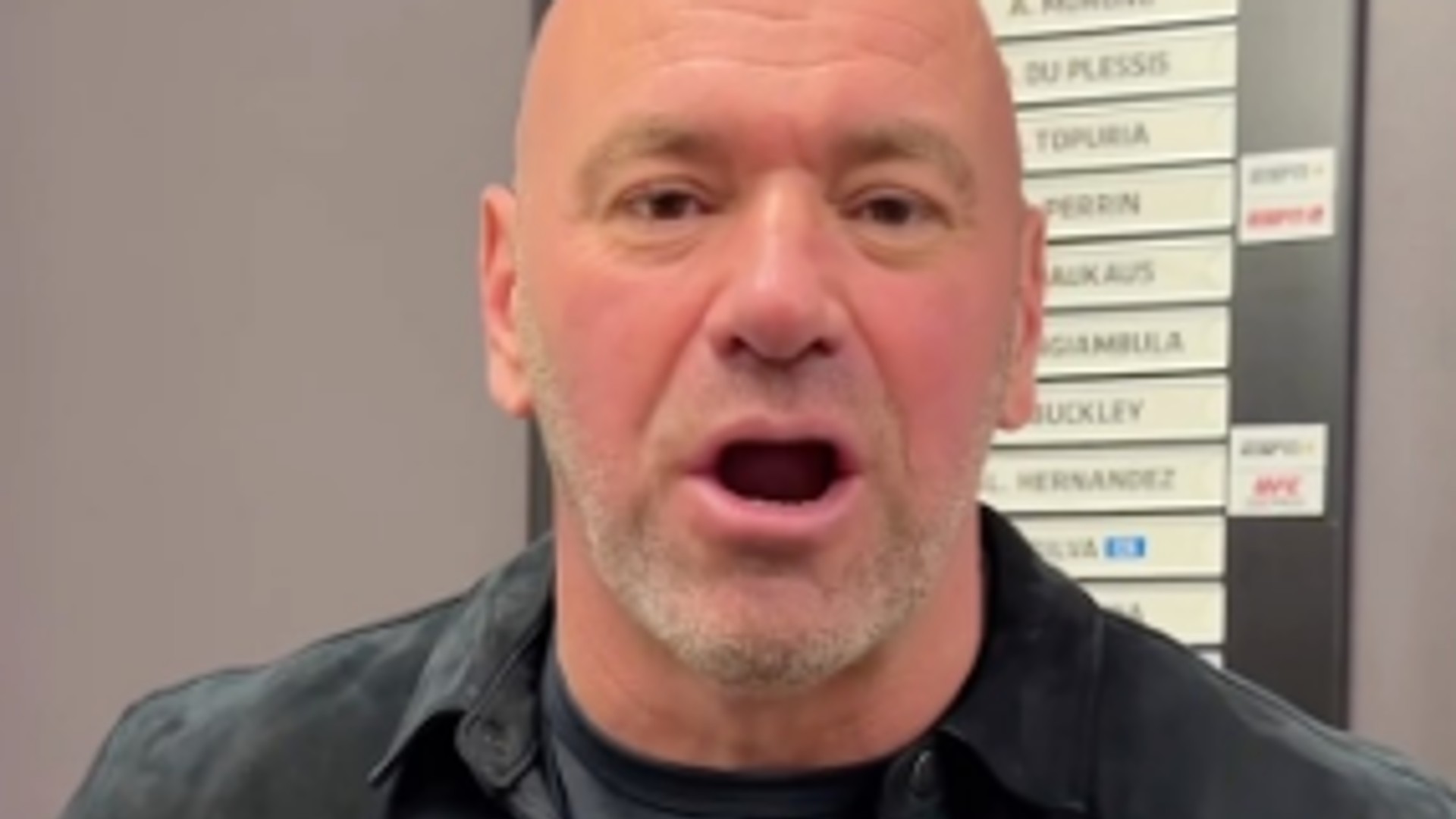 Presidente do UFC, Dana White, é flagrado trocando tapas com a esposa