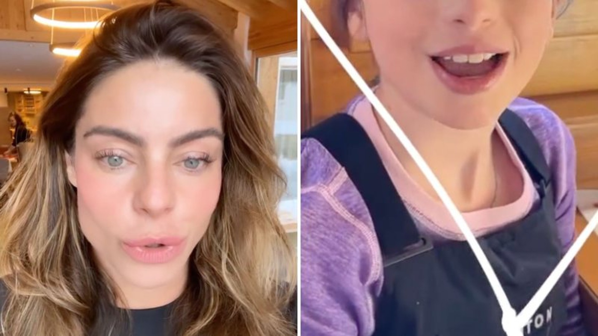 Filha de Daniella Cicarelli aparece nos stories e se mostra a cara da mãe