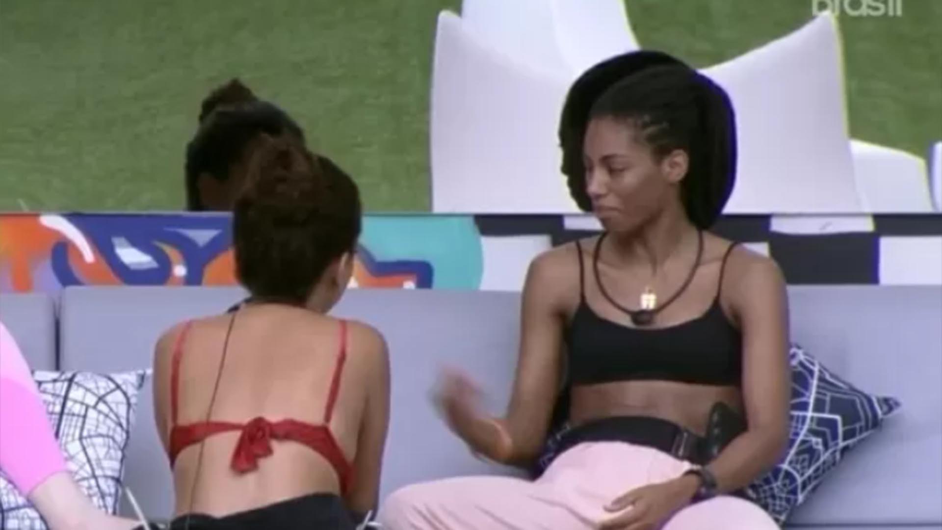 BBB 23: Tina e Domitila discutem a relação: ‘Me machucou’