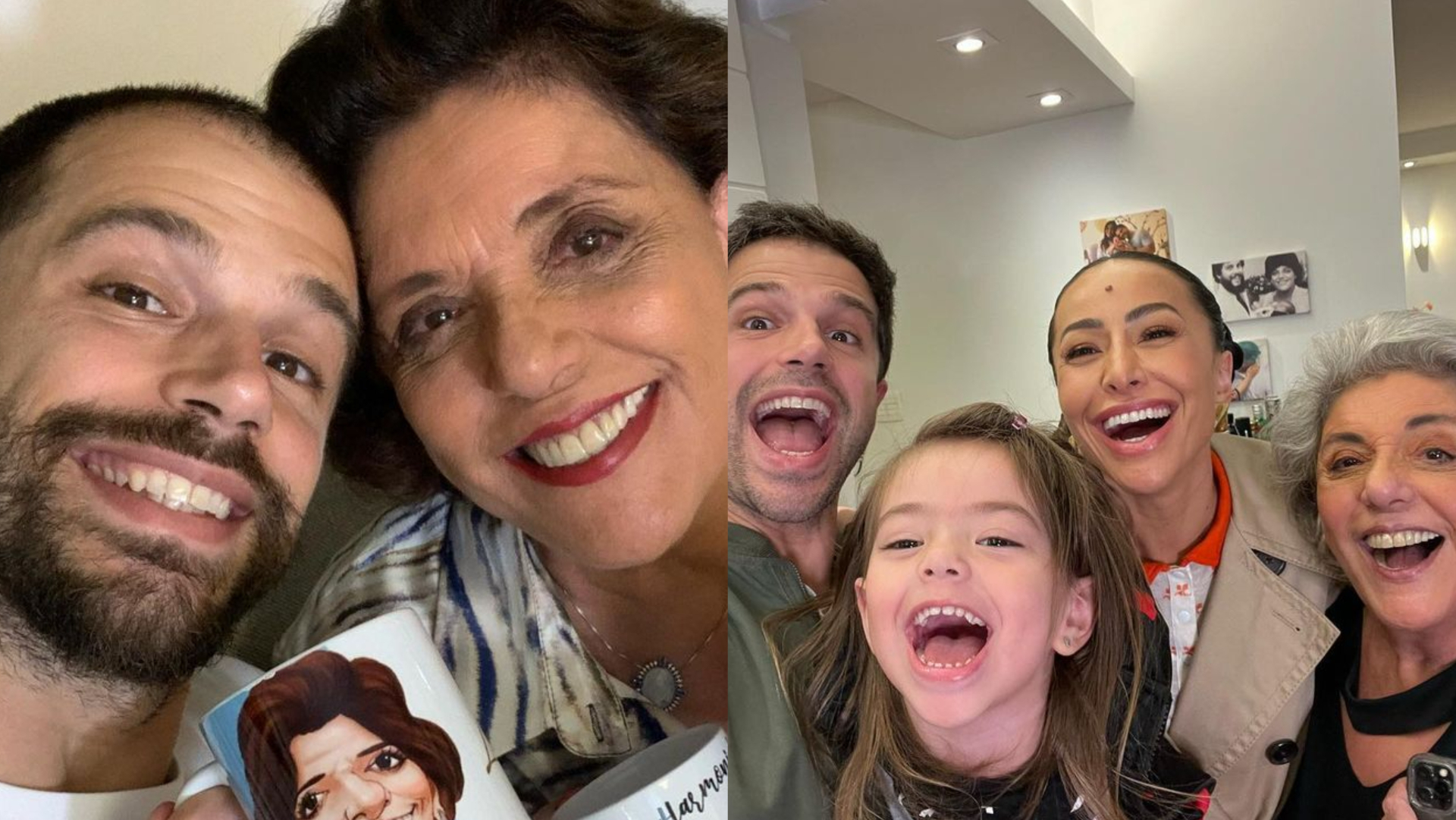 Duda Nagle posta fotos em família e celebra aniversário da mãe, Leda Nagle: ”Te amo muito”