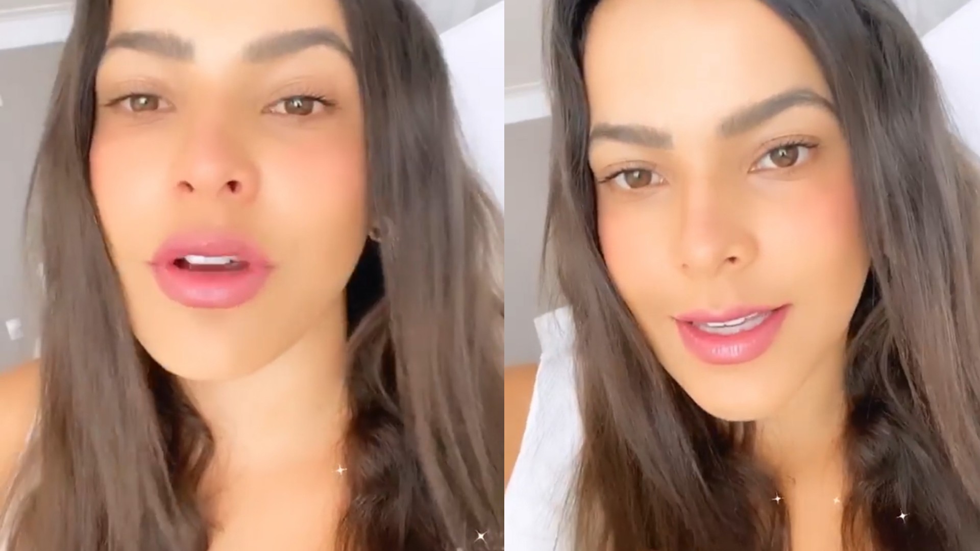 Emilly Araújo, campeã do BBB 17, elogia discurso de Tadeu sobre relacionamento abusivo