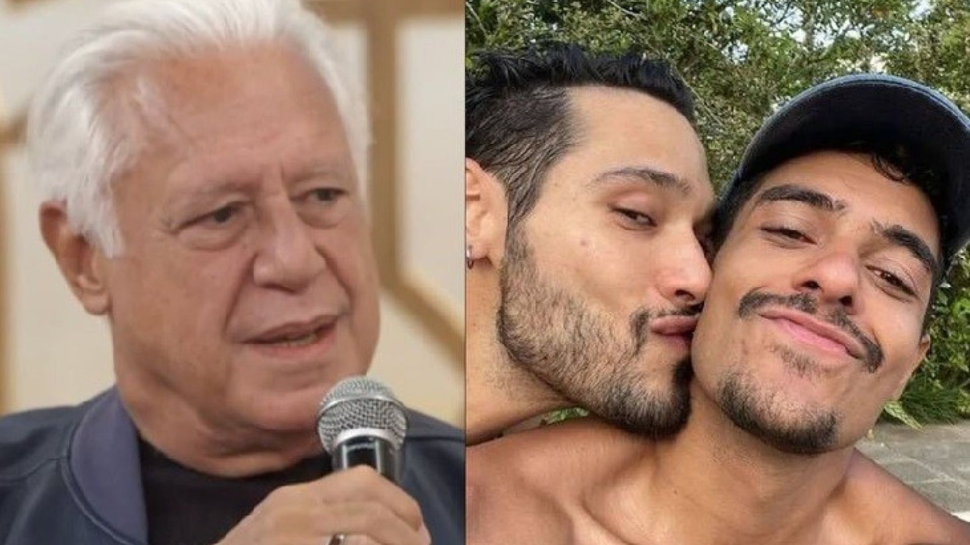 Antonio Fagundes se pronuncia após o filho assumir namoro com ator: “Carinhoso”