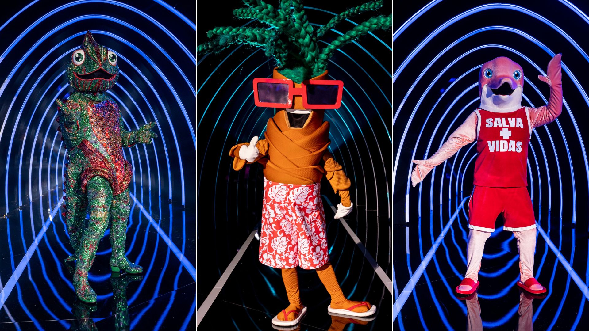 De Maria Bonita a coqueiro; relembre os famosos que mais surpreenderam no The Masked Singer