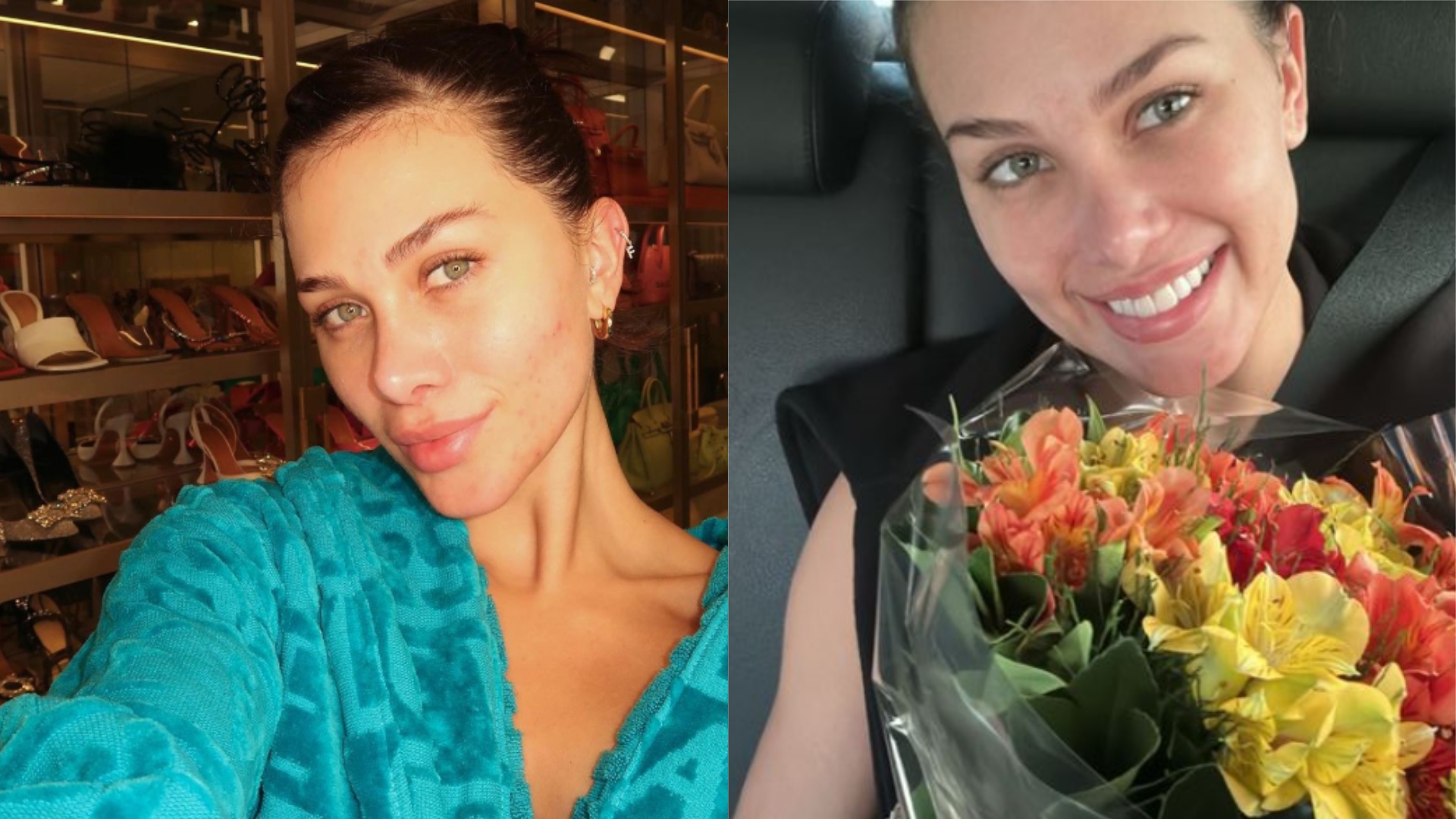 Flavia Pavanelli recebe alta do hospital depois de ser internada com pielonefrite