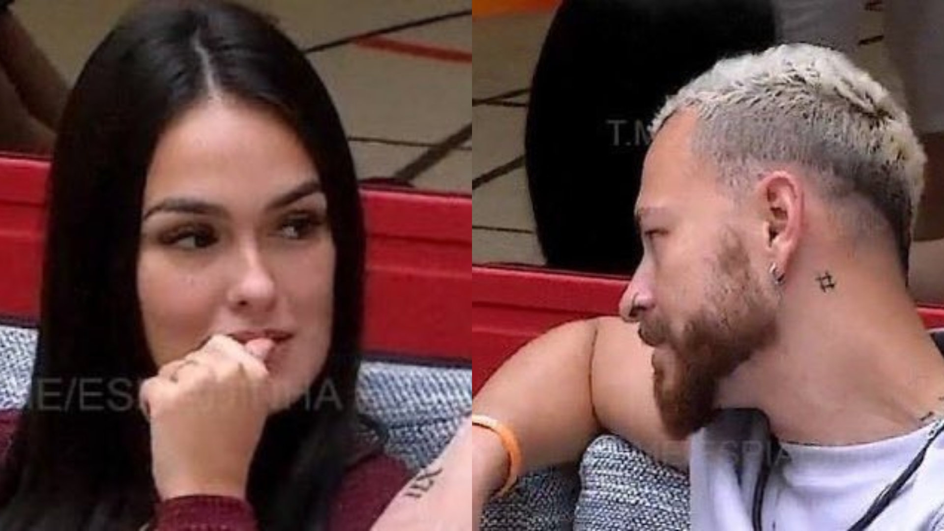 BBB23: Fred fala com Larissa sobre erros de português da sister