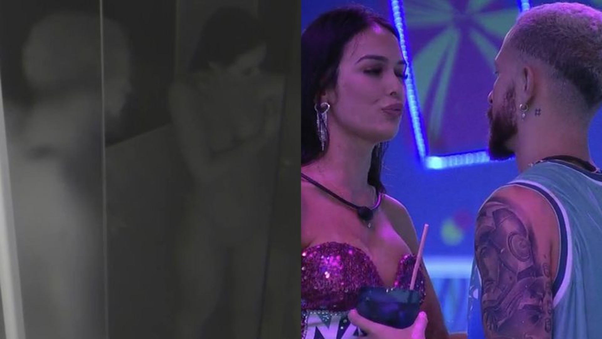 BBB 23: Fred e Larissa tomam banho juntos e público começa a shippar casal