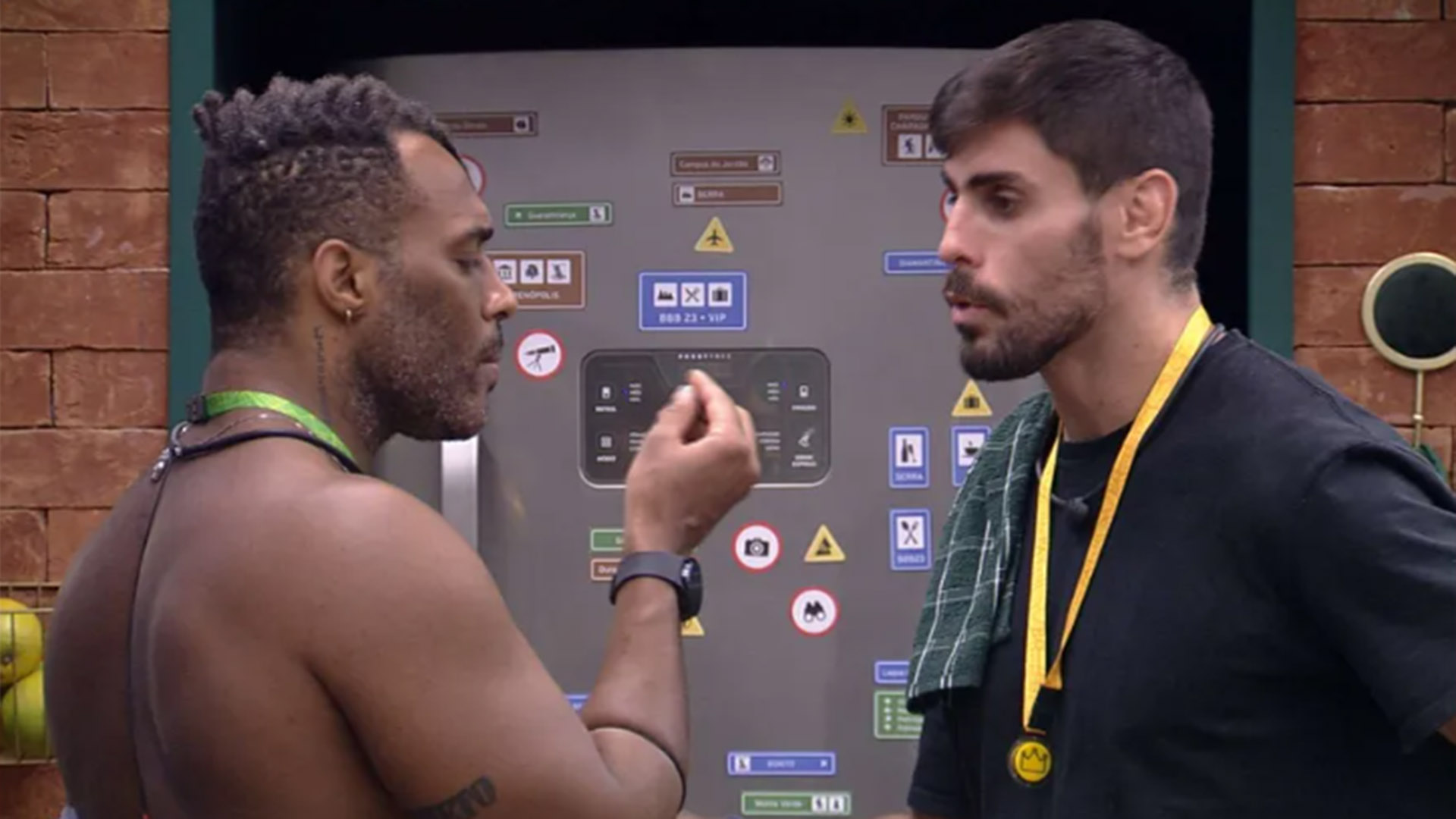 BBB 23: Cara de Sapato tem uma conversa séria com Fred Nicácio