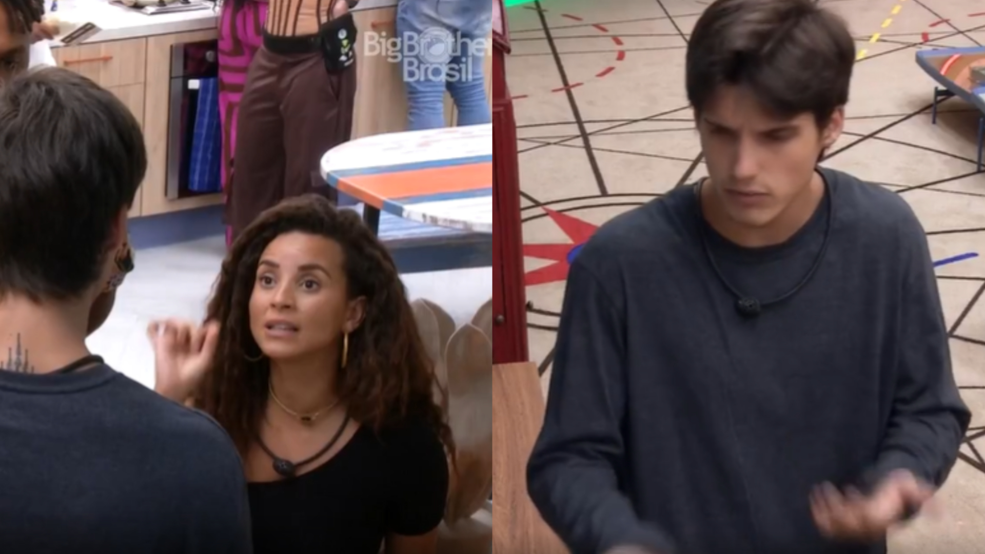 BBB 23: Gabriel tira satisfação com Domitila sobre comentário durante ao vivo: ”Precisava?”