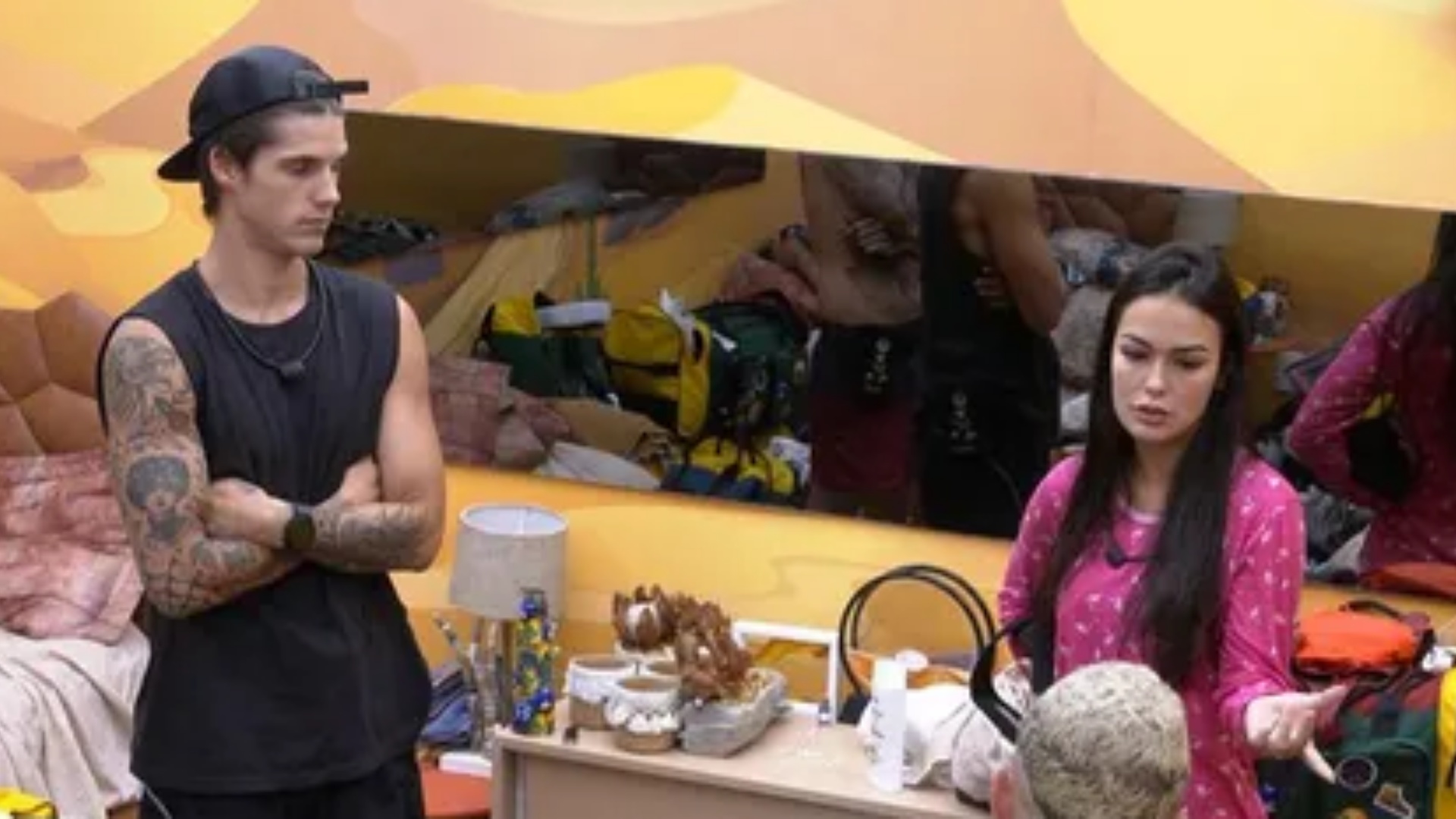 BBB 23: Gabriel e Larissa discutem pelo Poder Curinga: “Você não está na mira”