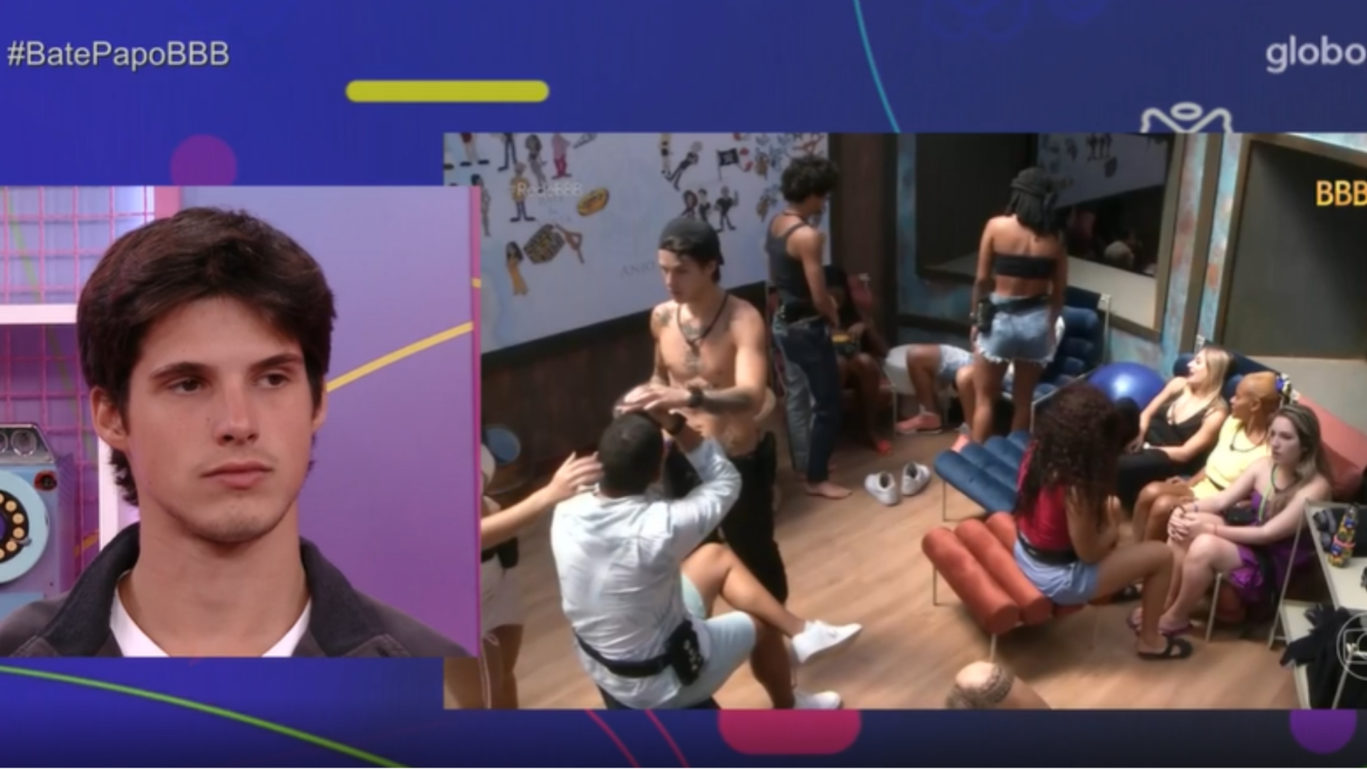BBB 23: Eliminado, Gabriel revê cenas com Bruno na casa e diz: ”Fui infeliz”