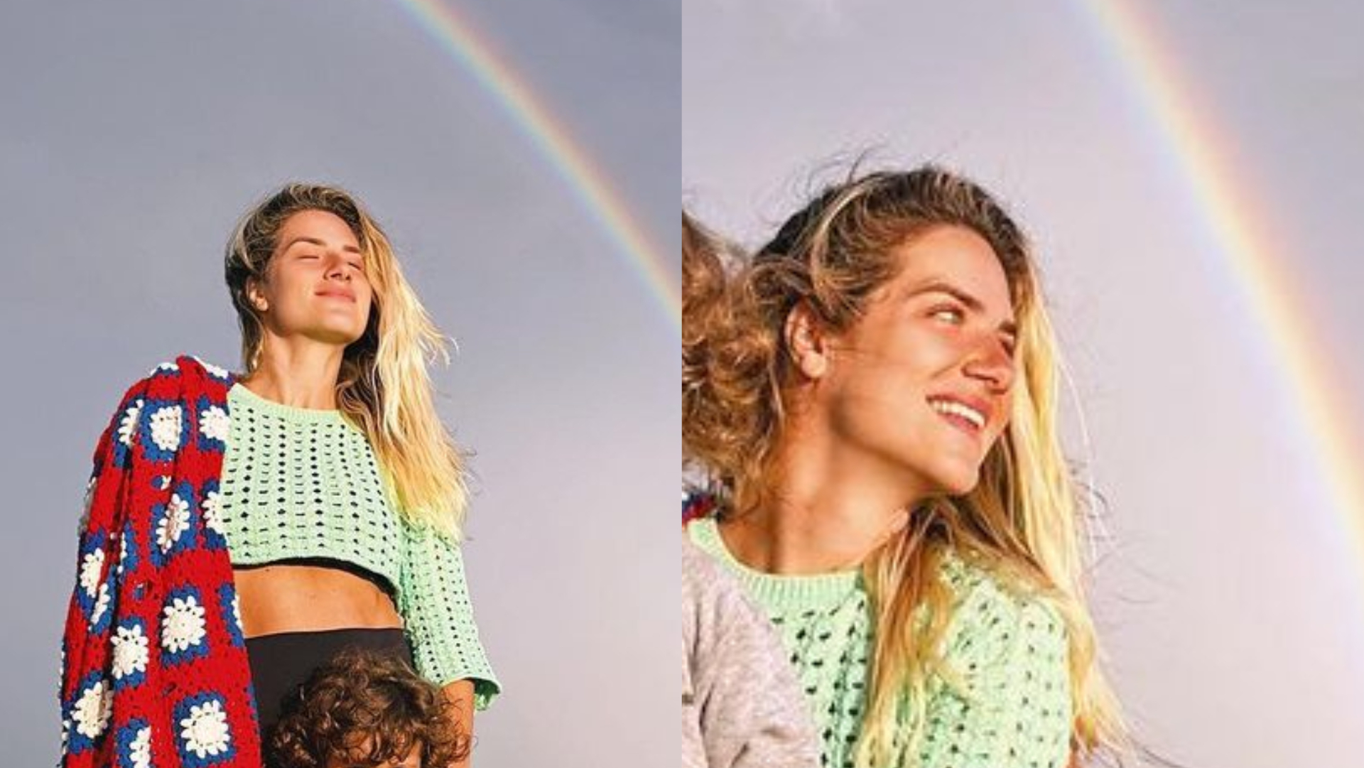 Giovanna Ewbank surge com Bruno Gagliasso e o caçula em lindas fotos: ”Presente da natureza!”