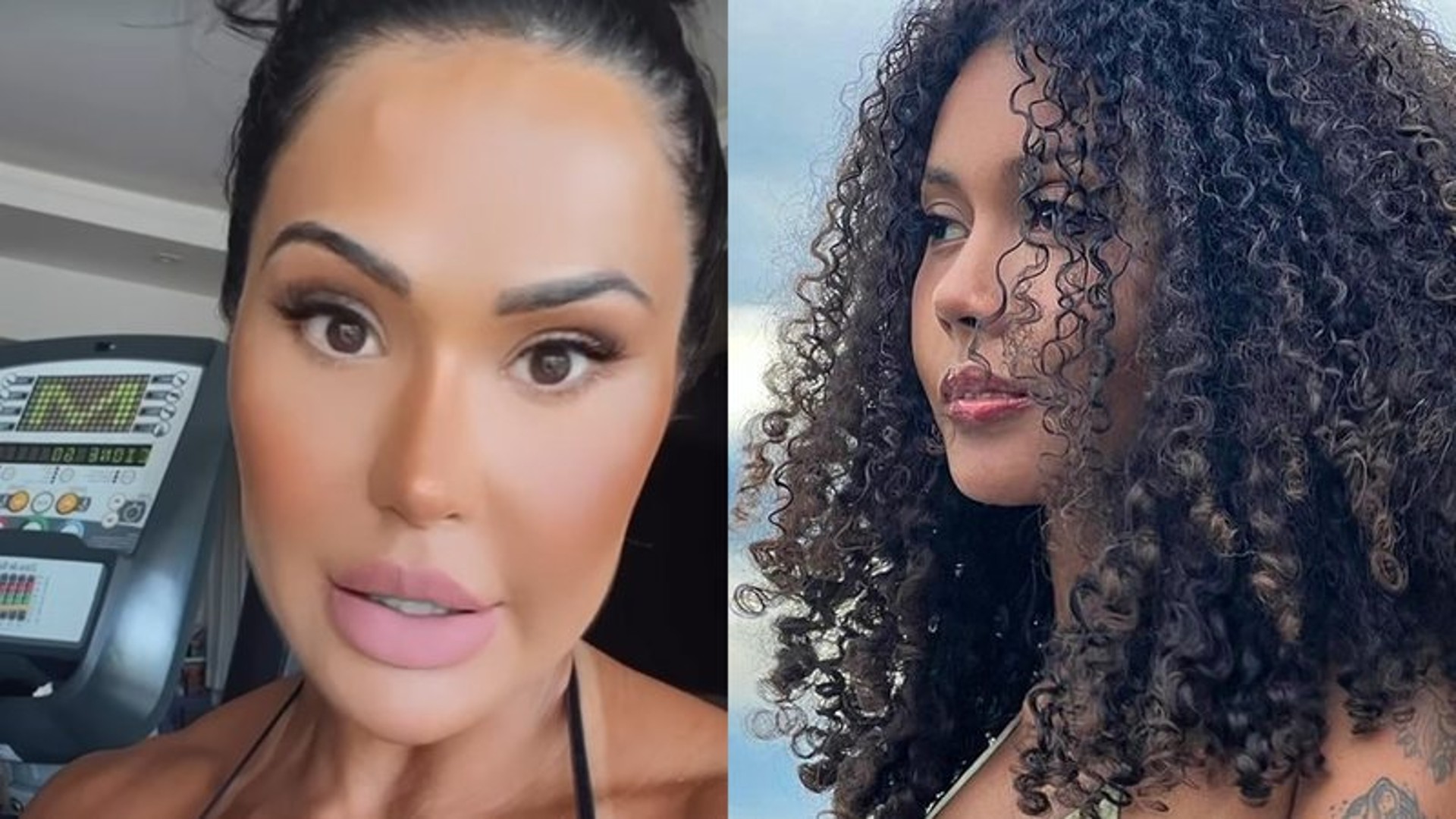 Irmã de Gracyanne Barbosa, Giovanna Jacobina, fala sobre uso de anabolizantes