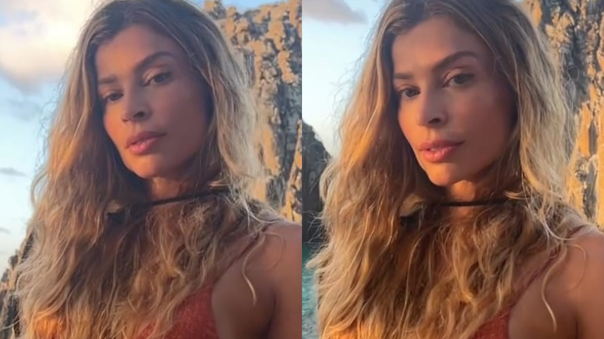 Em Noronha, Grazi Massafera ostenta corpão sarado ao surgir de biquíni: “Muita beleza”