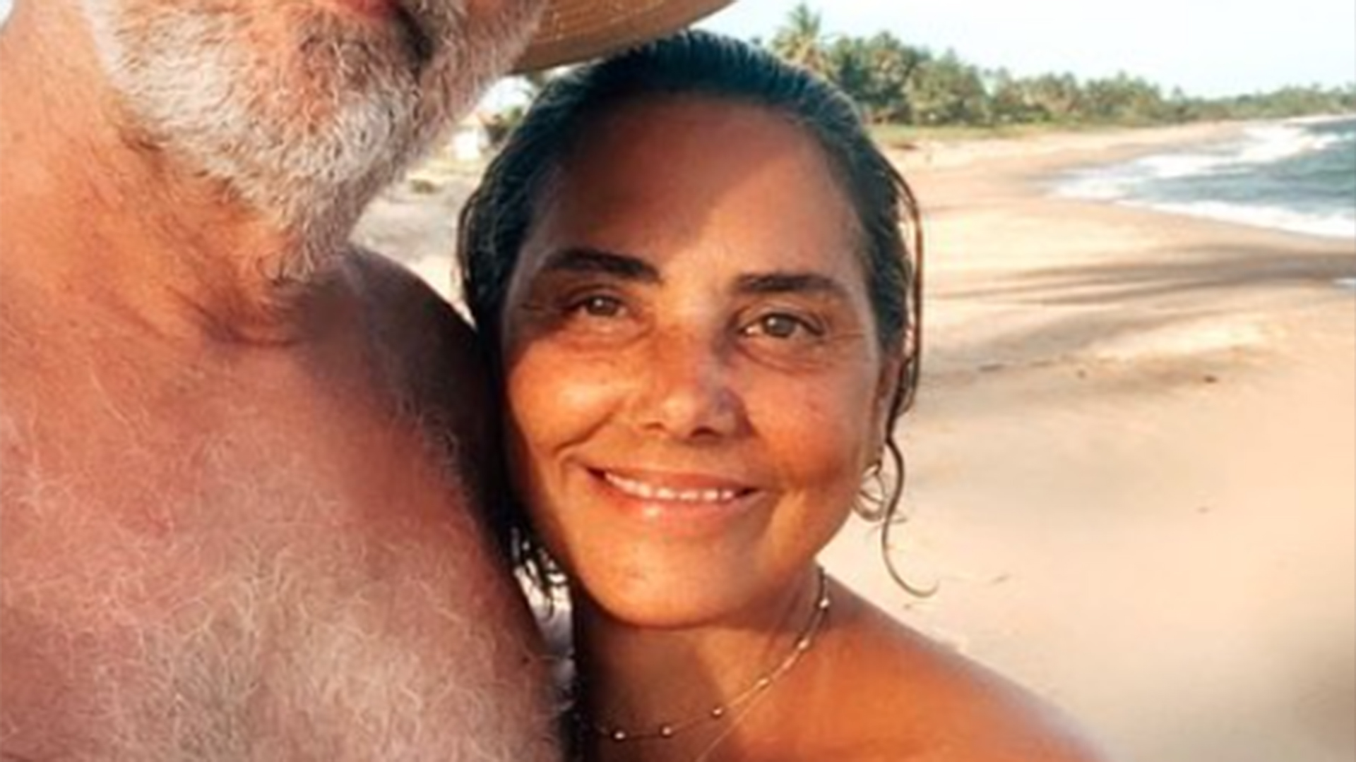 Heloisa Perissé exibe foto inédita com o marido, Mauro Farias