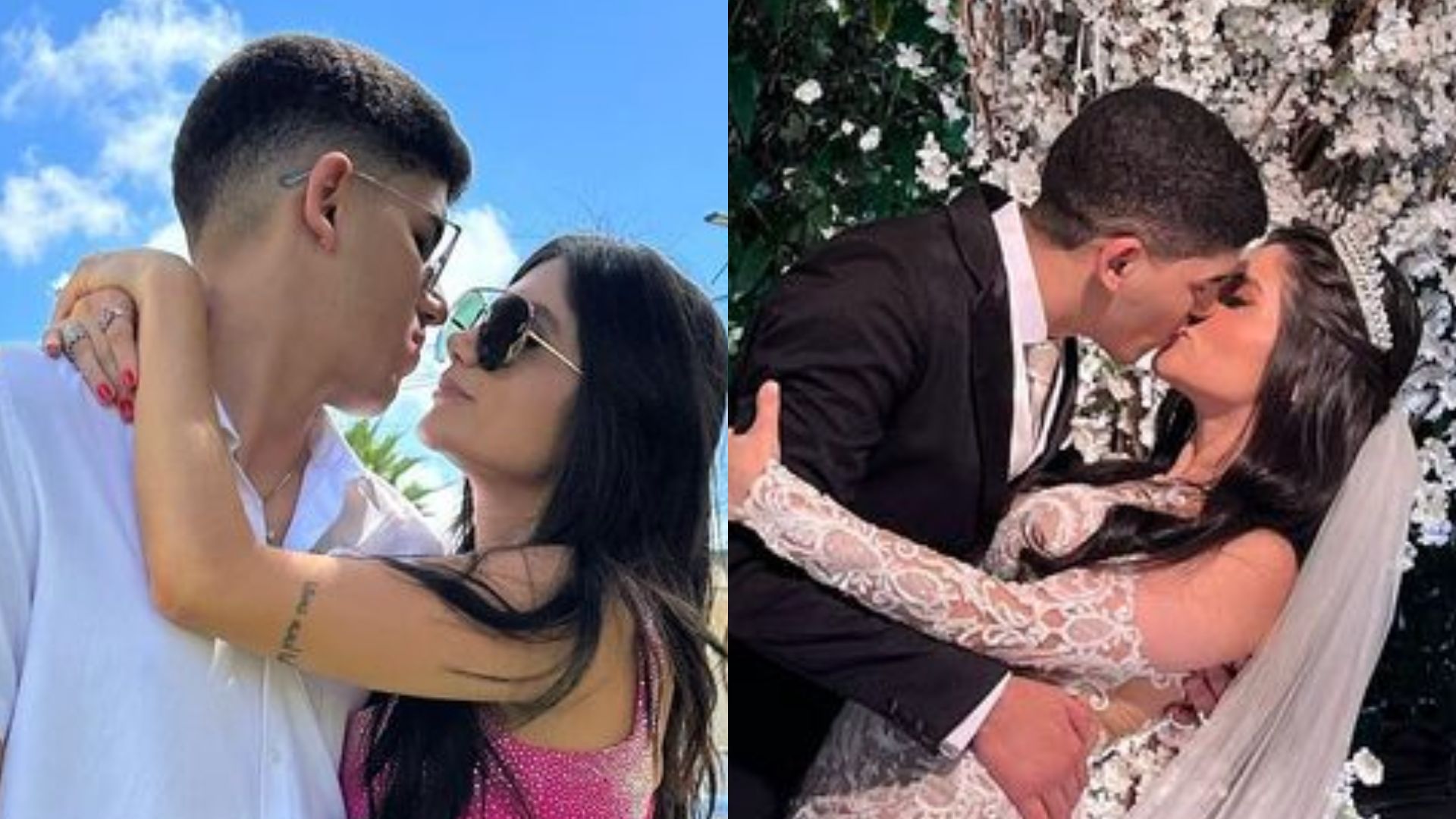 Ingra Soares resgata fotos do casamento e comemora aniversário de Zé Vaqueiro: “Meu amor!”