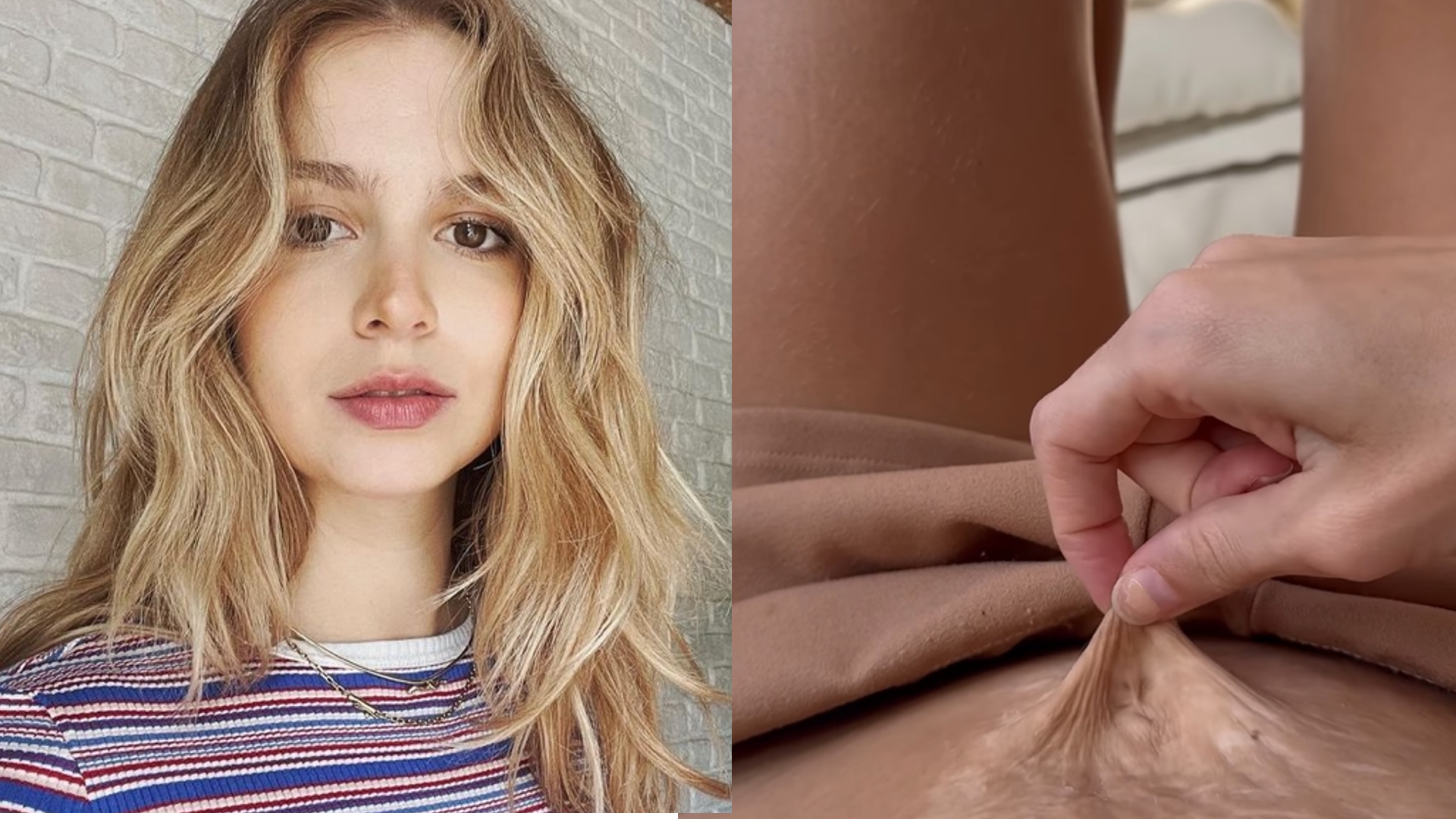 Isabella Scherer mostra barriga 4 meses após dar à luz: “Pele sobra”