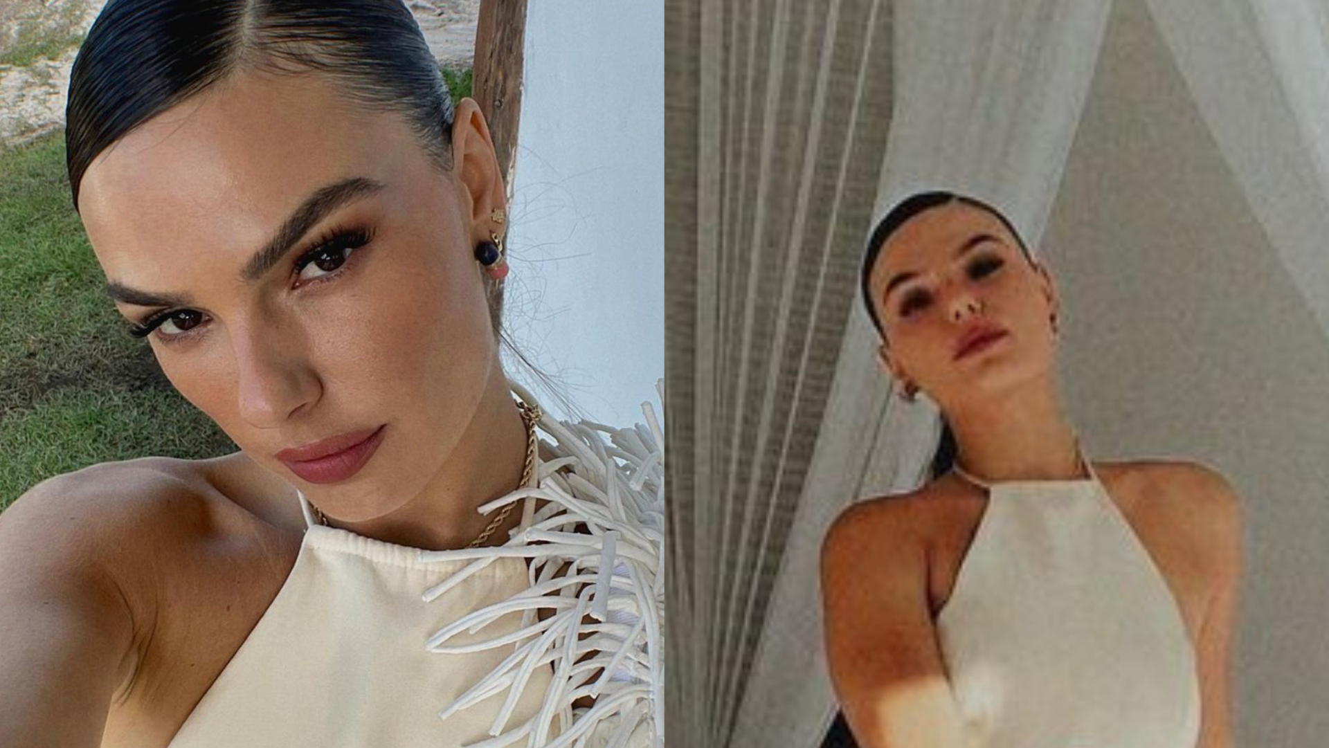 De look curtinho, Isis Valverde rouba a cena e destaca corpão na Bahia: ”Linda sereia”