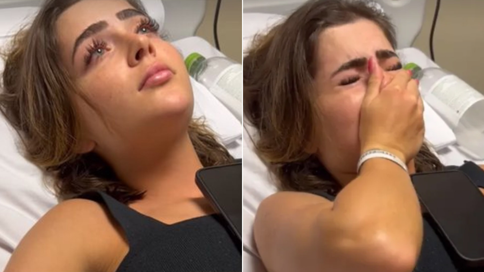 Jade Picon vai parar no hospital e chora em vídeo: ‘Tenho pavor’