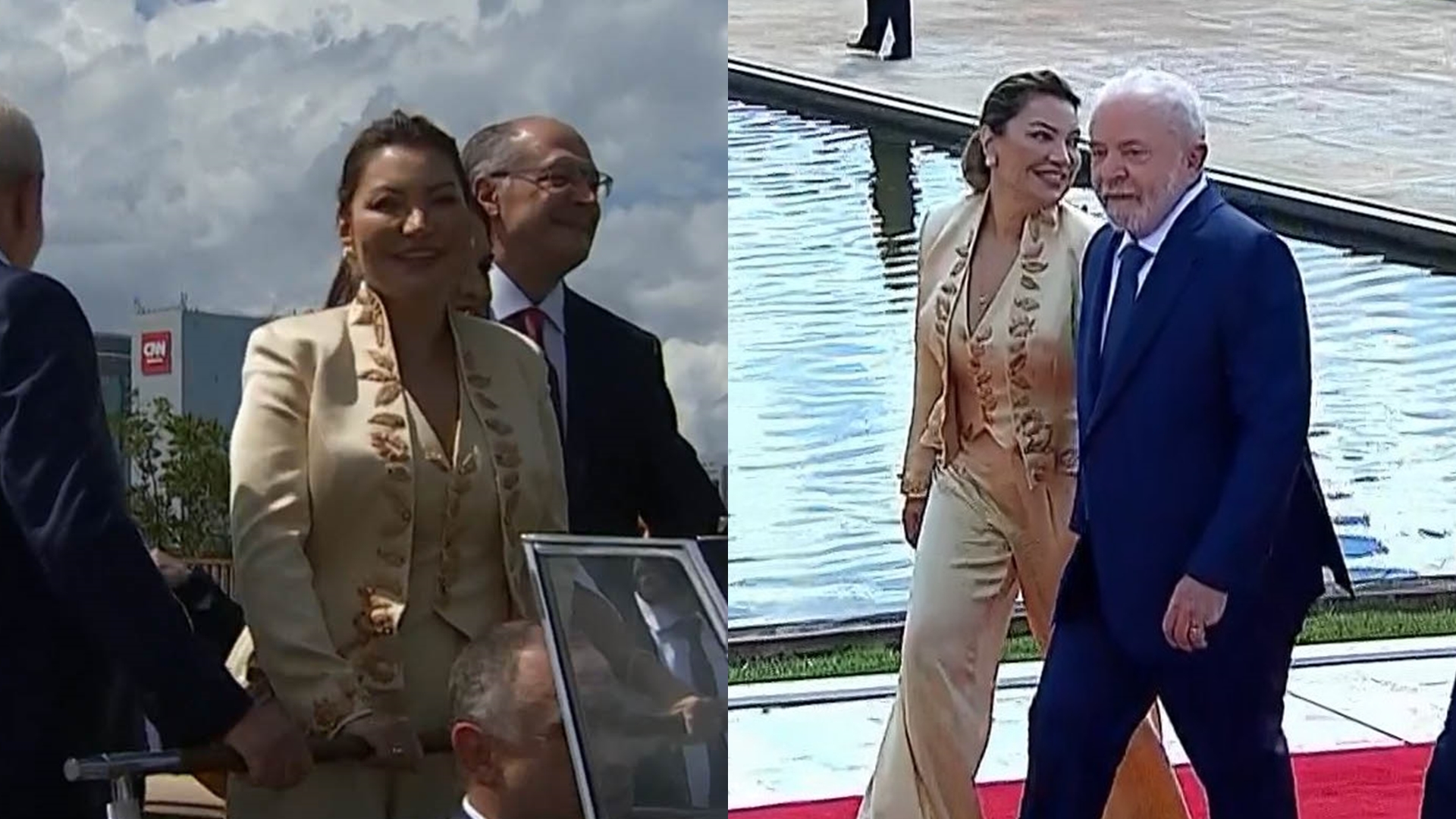 Look usado por Janja na posse de Lula tem significado especial; saiba tudo