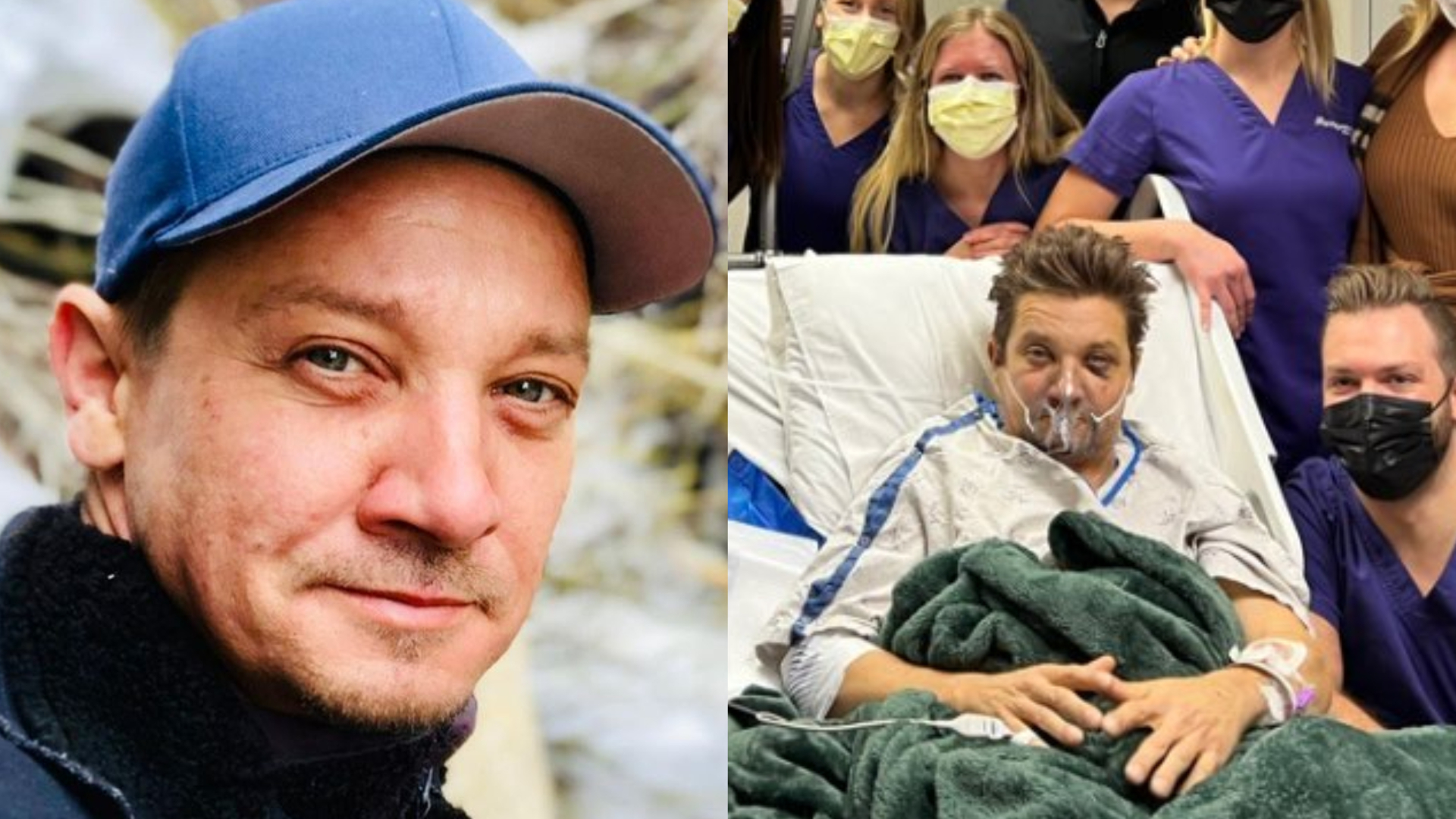 Jeremy Renner, ator de ‘Gavião Arqueiro’, comemora aniversário na UTI