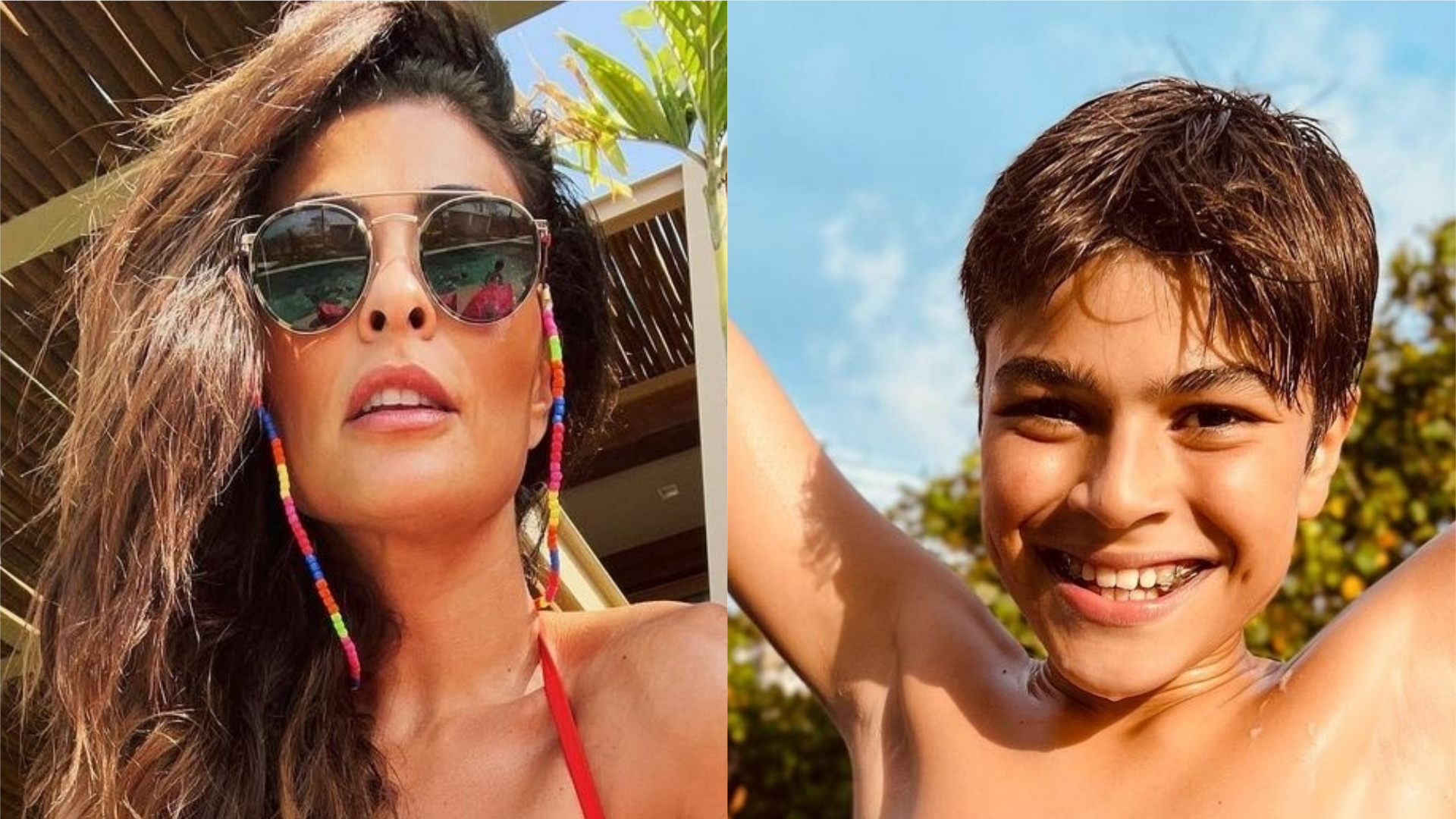 Juliana Paes faz compilado de momentos em família: “Uma nova fase”