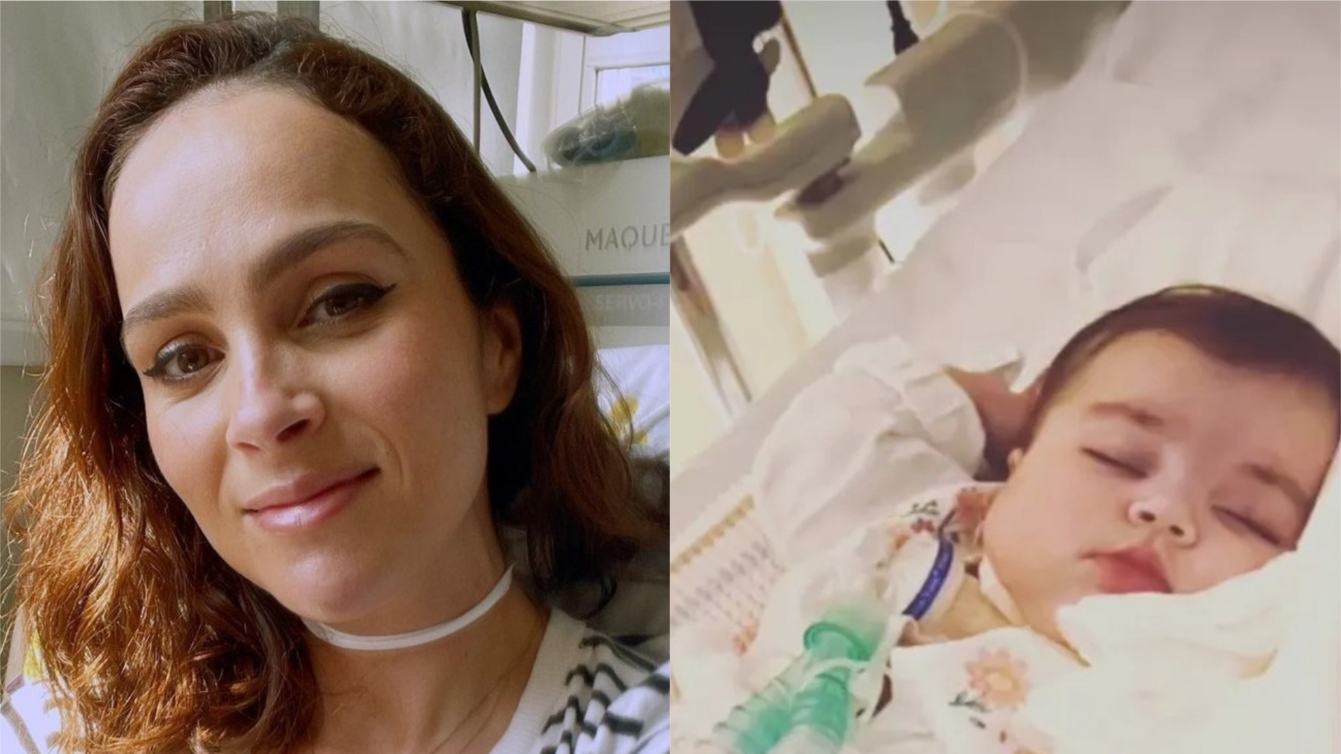 Letícia Cazarré encanta com vídeo da filha internada no hospital: “Princesa”