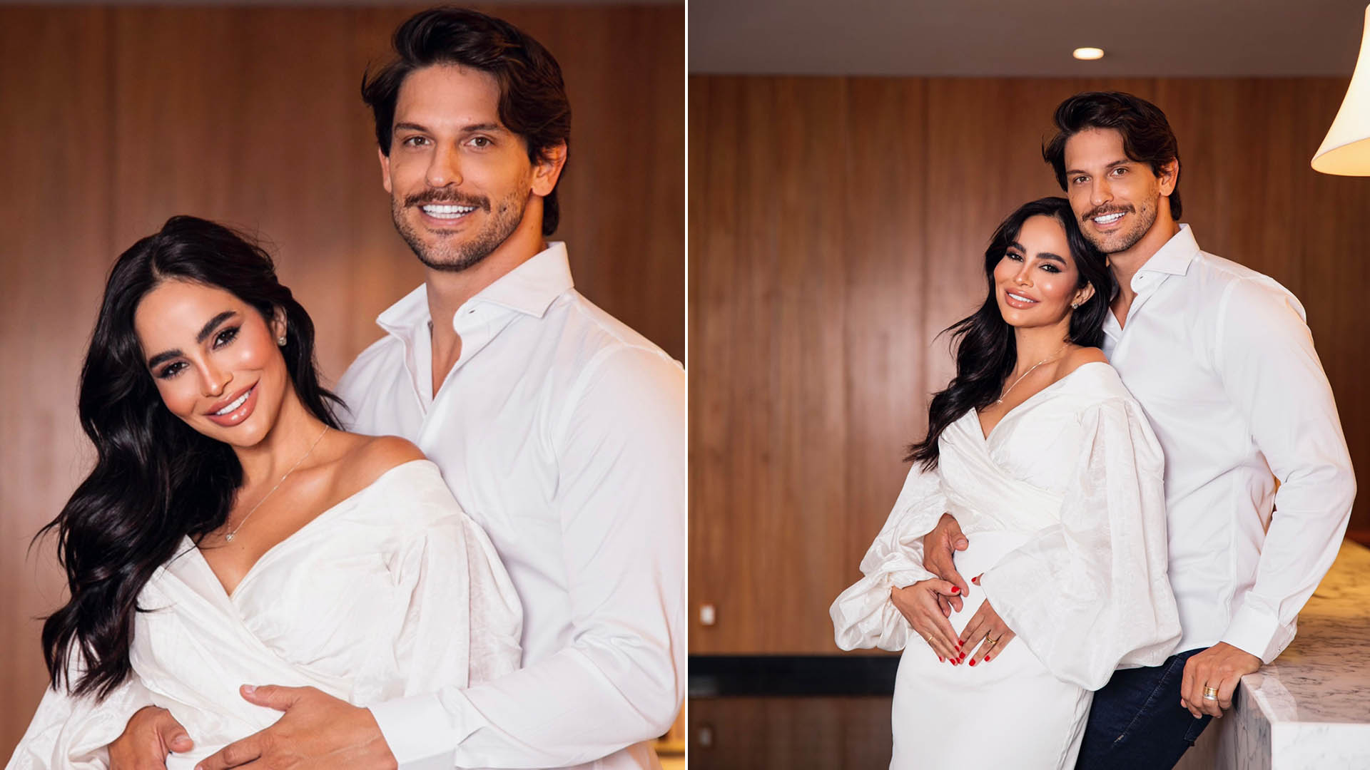Miro Moreira anuncia que a esposa está grávida pela primeira vez