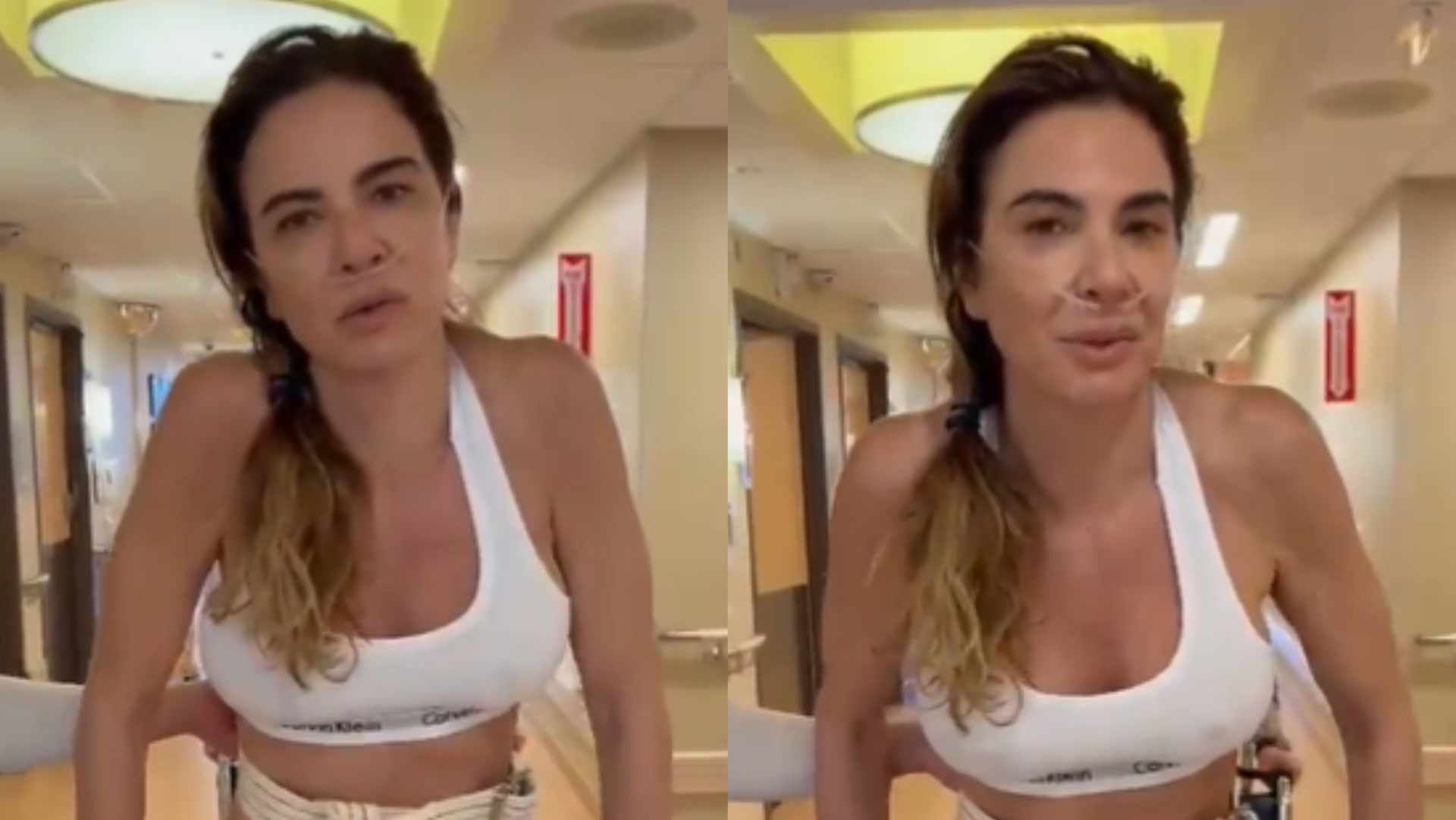 Luciana Gimenez mostra evolução após acidente grave na neve: ”Um passo por vez”